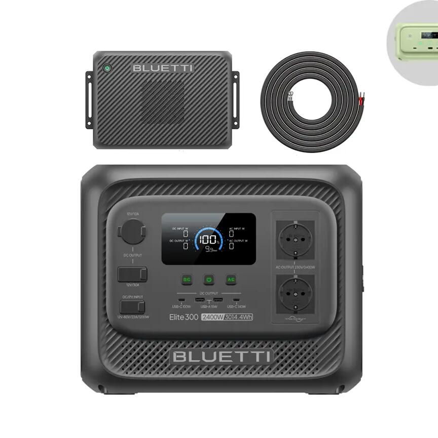BLUETTI ELITE 300 3014.4Wh + Charger 2 Преносима Електроцентрала за Кемпер и Път