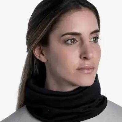 Buff  Neck Gaiters-Solid Black