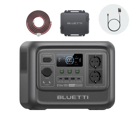 BLUETTI Elite 100 V2 stacja+Charger 1,1024Wh,ładowanie 2H przez auto do podróż