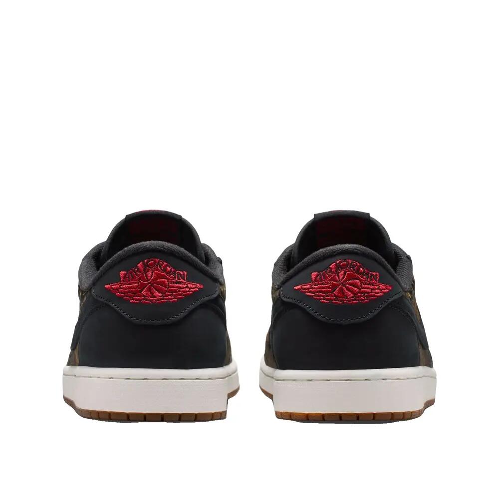 Zapatillas  1 Retro Low OG Laser Black University Red 8/10