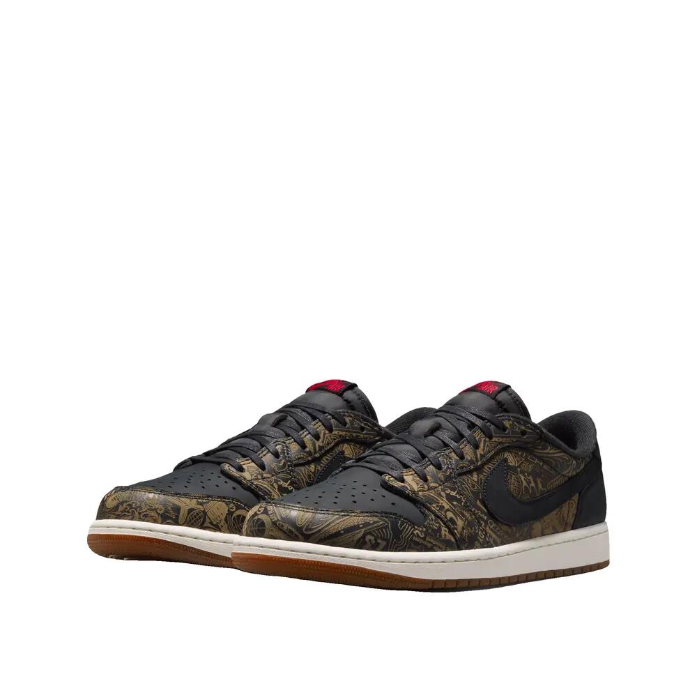 Zapatillas  1 Retro Low OG Laser Black University Red 10/10