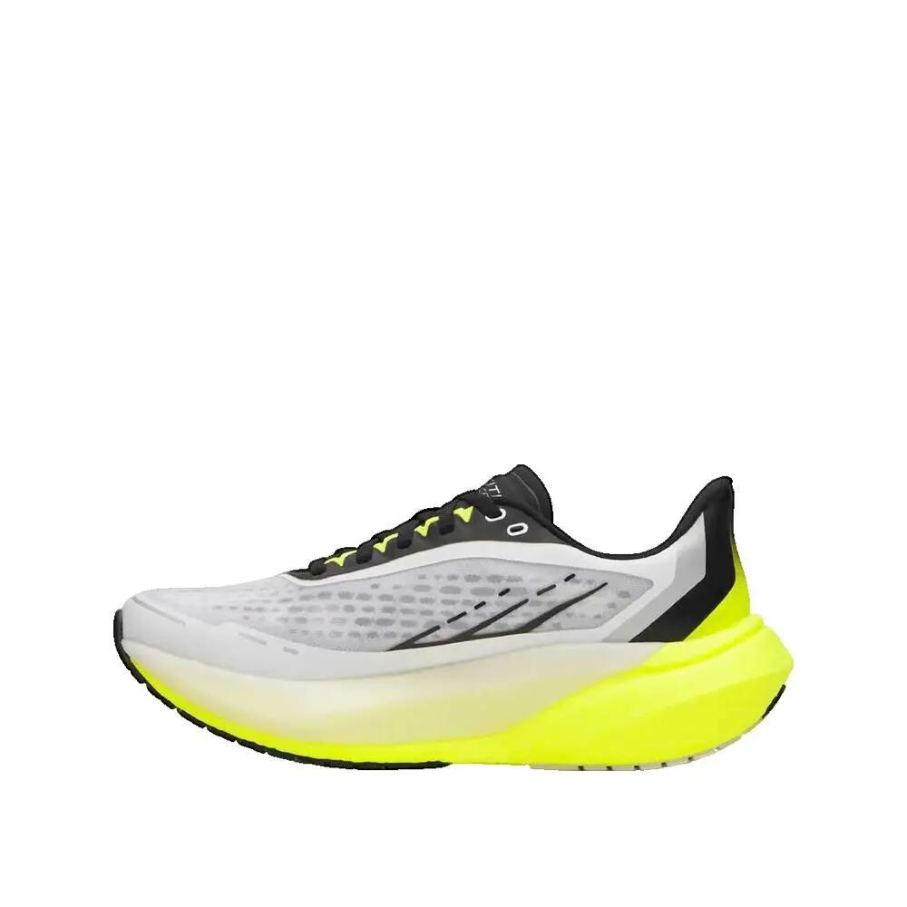 Laufschuhe Under Armour Velociti Distance Weiß/Neon-Gelb 3/5