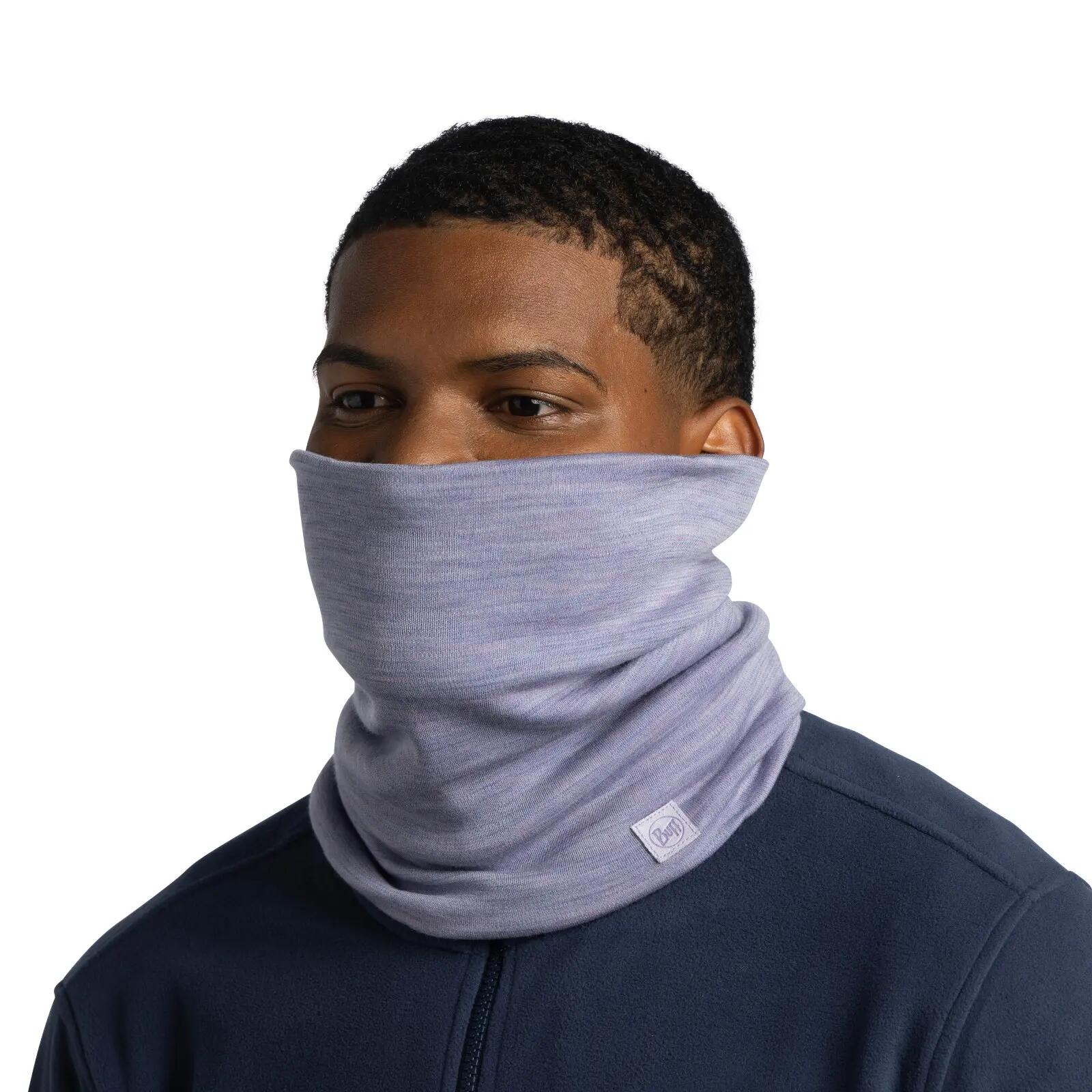 Cache-cou Merino Heavyweight Unisex Buff Violet TAILLE UNIQUE 4/7