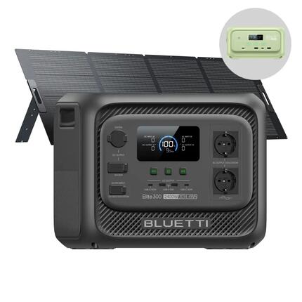 Elite 300+350W BLUETTI Tragbare Powerstation 3014Wh für Wohnmobilreisen,Notstrom