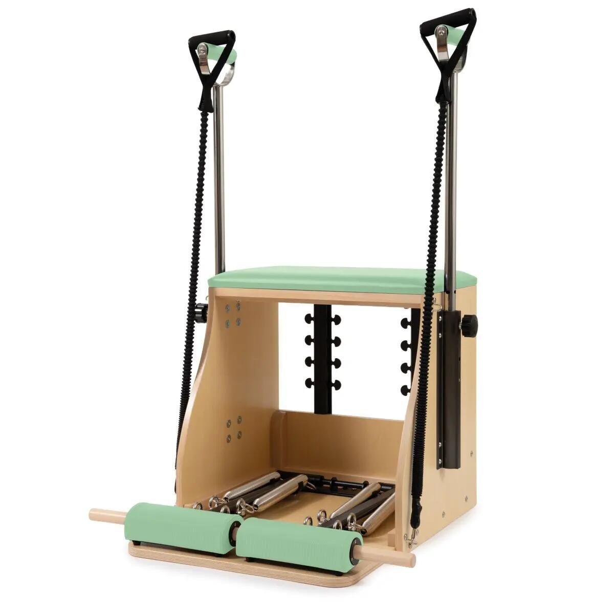 Silla Pilates combo base madera 2/4