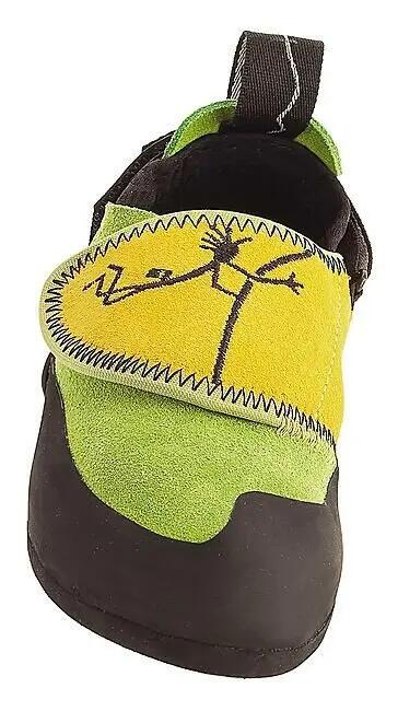 Chaussons d'Escalade Enfant Boreal "NINJA JR" 35 - 36 Citron Vert 3/7