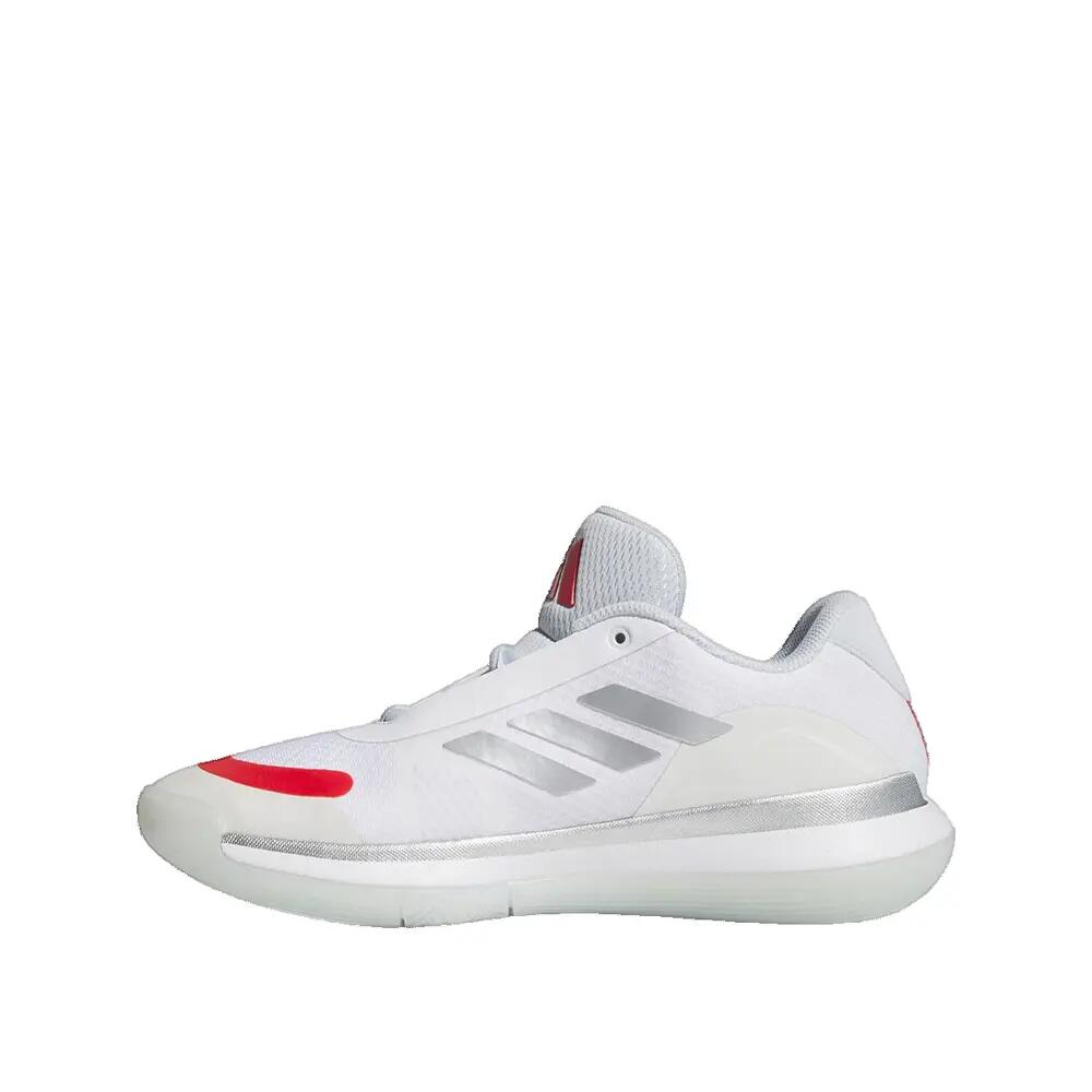 Basketballschuhe Adidas Legends Low Weiß/Blau/Violett 3/5
