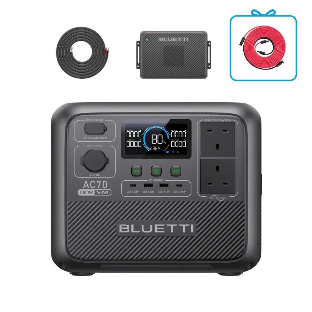 BLUETTI Elite 100 V2+Charger 2,1024Wh Portable Power Station for Car Camping, RV