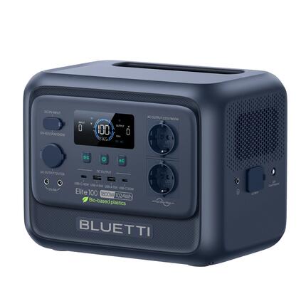 Elite 100 V2 BLUETTI generador portátil 1024Wh/1800W para camping y emergencias