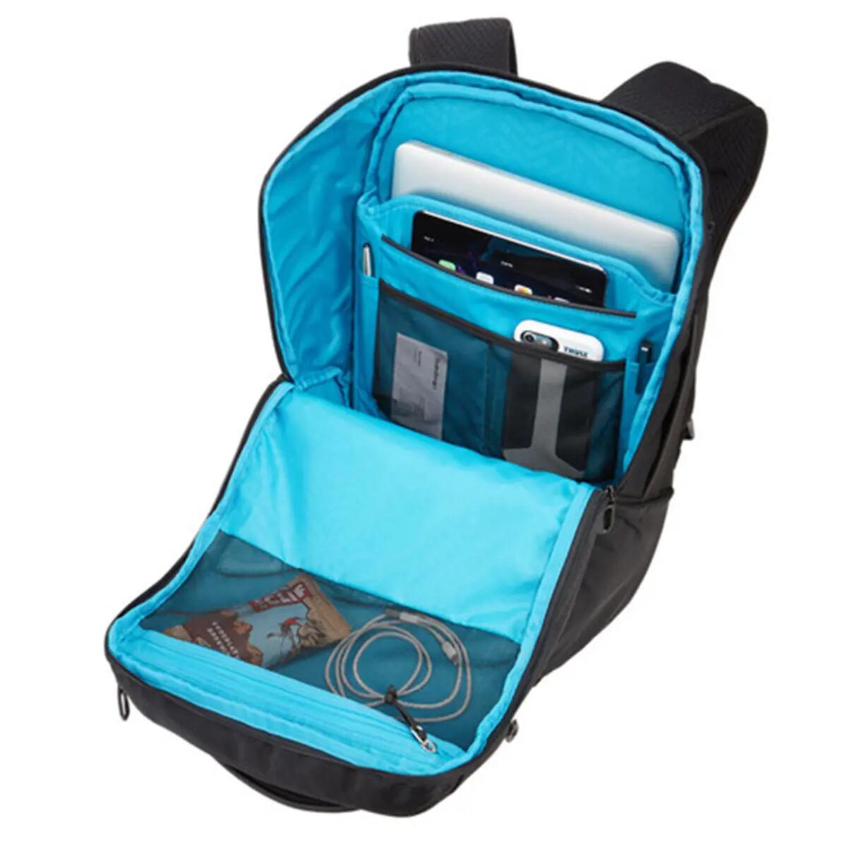 Rucsac urban cu compartiment laptop, Thule, Accent, 28L, Black 9/12