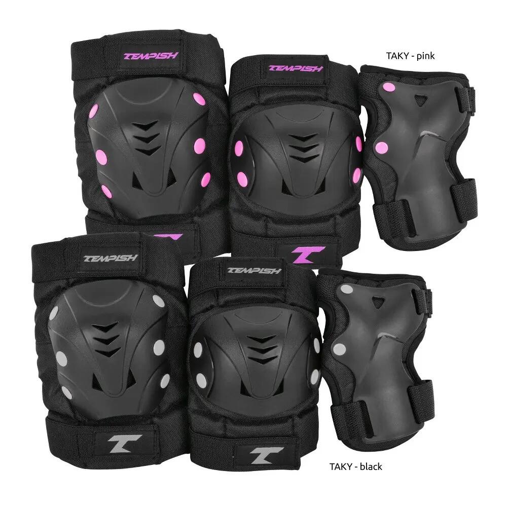 Taky - Protections de patinage ot de 3 - Adultes - Noir 2/6