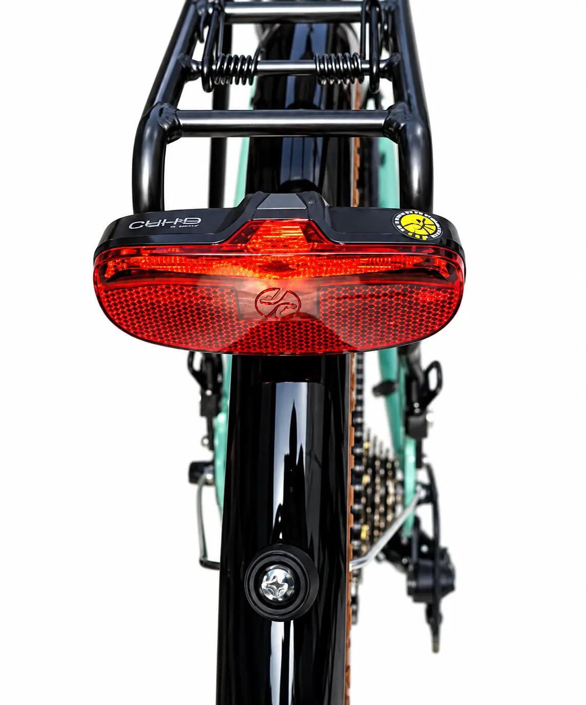 Bicicleta Urbana Adventure 7.2 Pro 28" Shimano 21V Suspensão 50mm 9/11