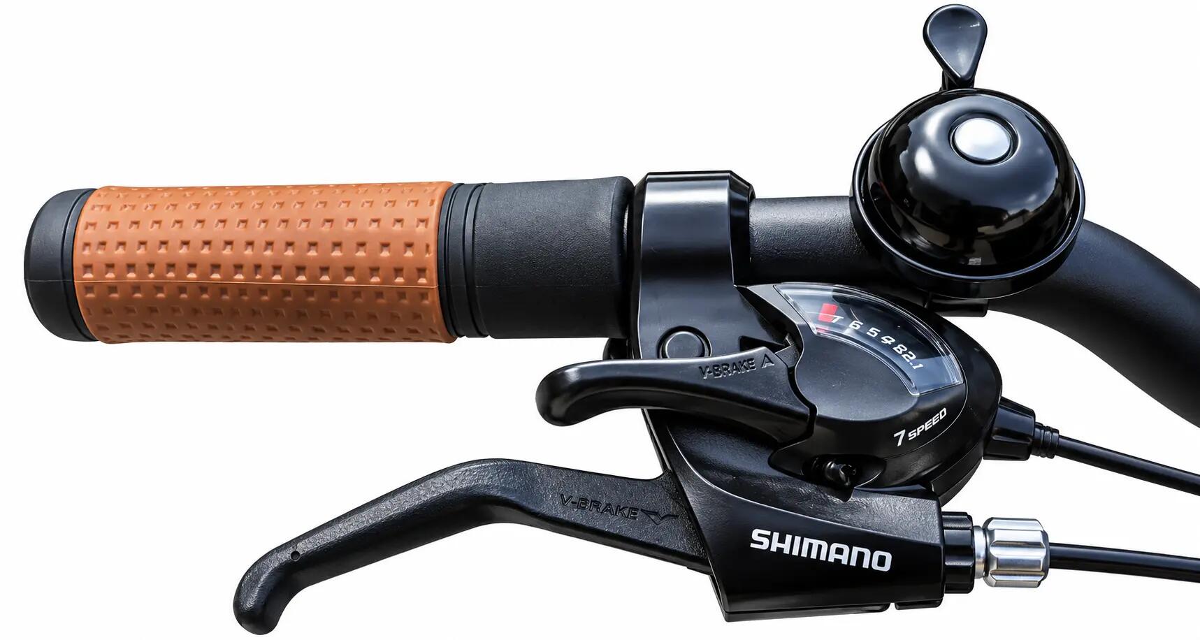 Bicicleta Urbana Adventure 7.2 Pro 28" Shimano 21V Suspensão 50mm 5/11