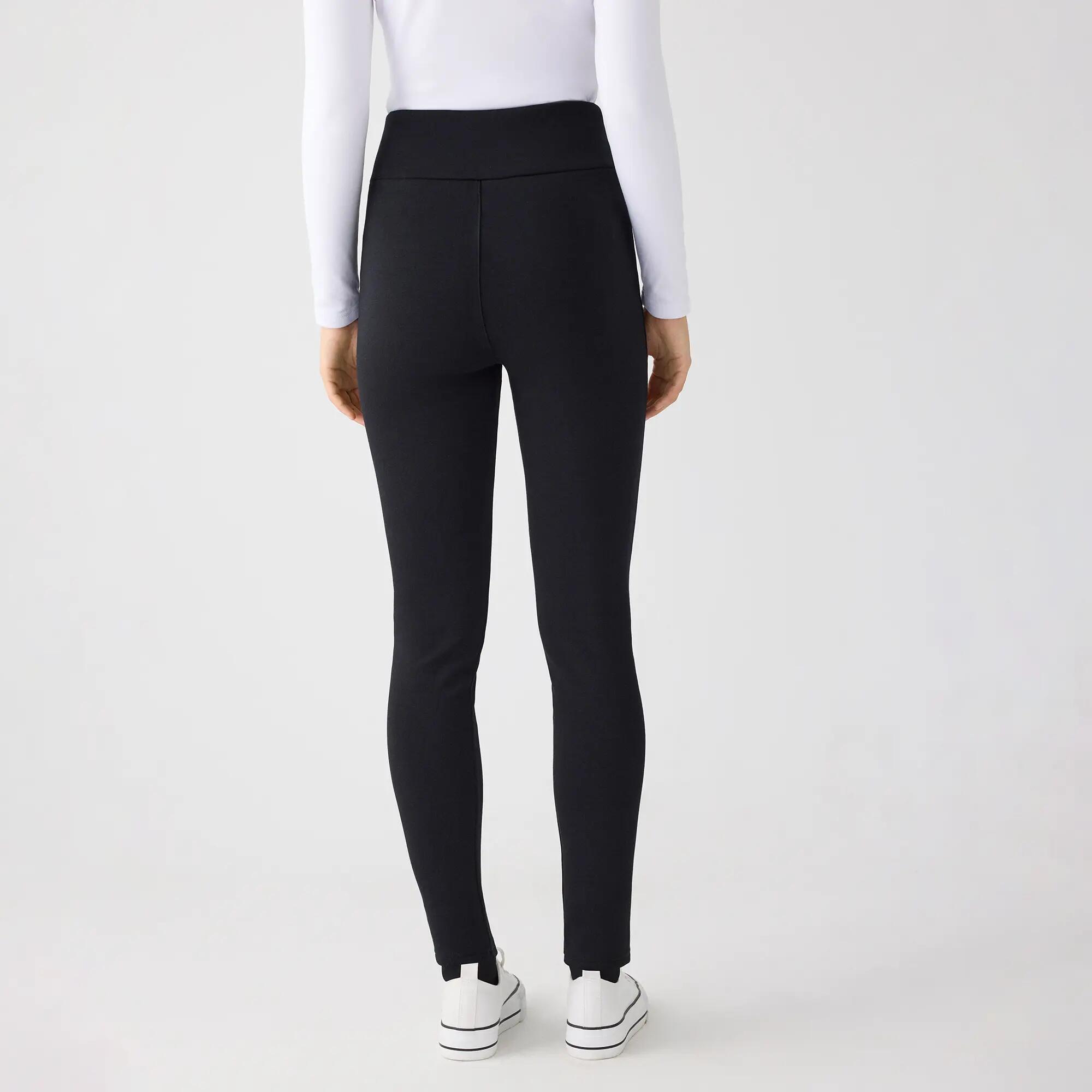 ULTRA TÉRMICO Leggings afelpados algodón negro 3/5