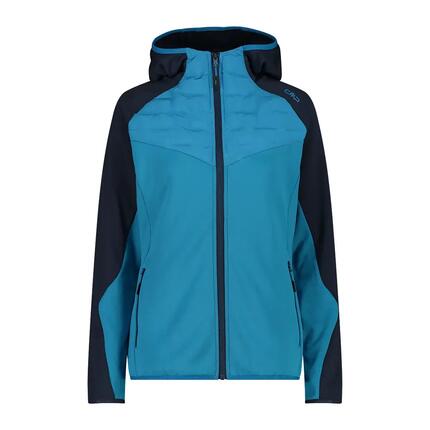 Veste à capuche hybride unlimitech femme CMP