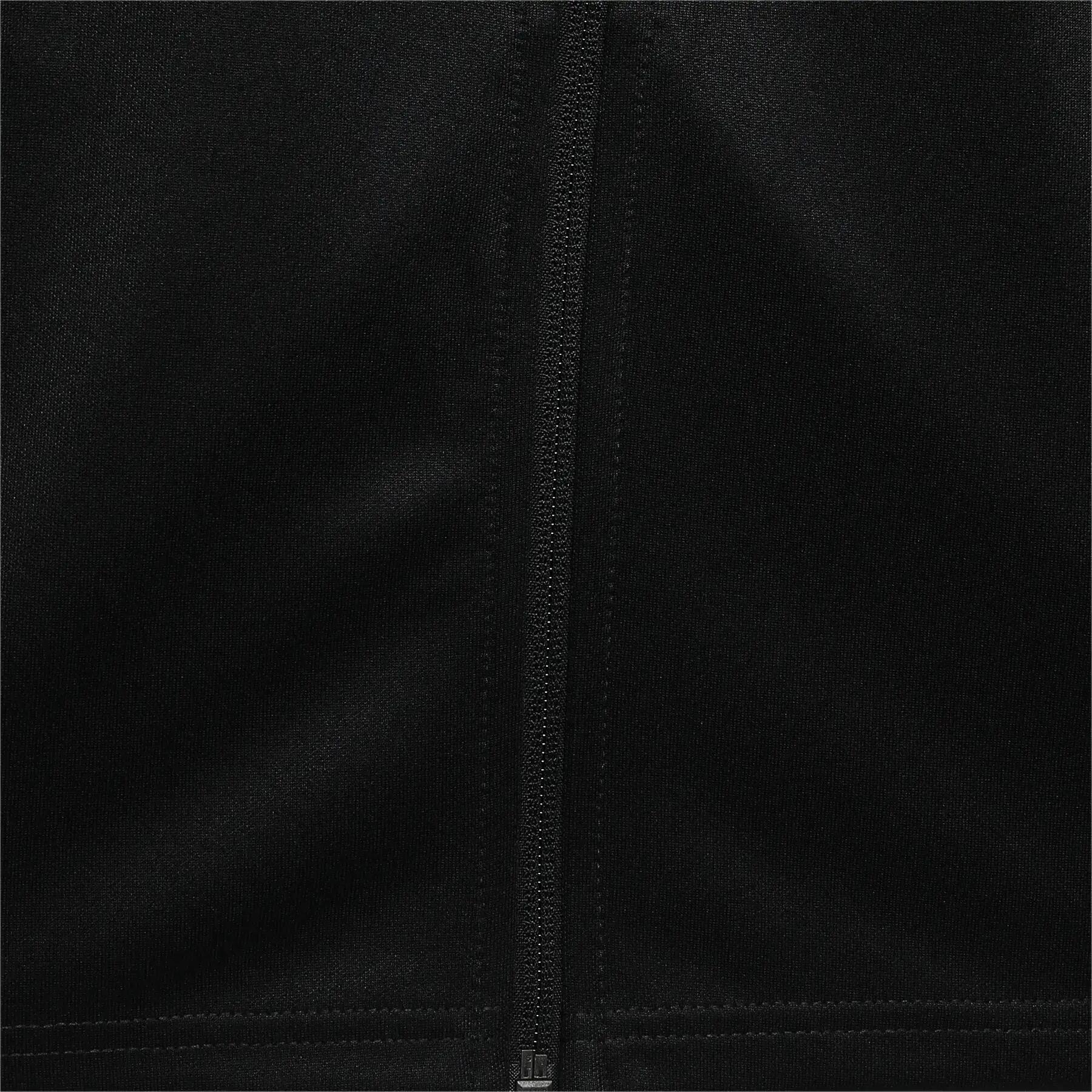 Chaqueta teamRise de Poliéster Entrenamiento para Niños/Niñas Negro 4/4
