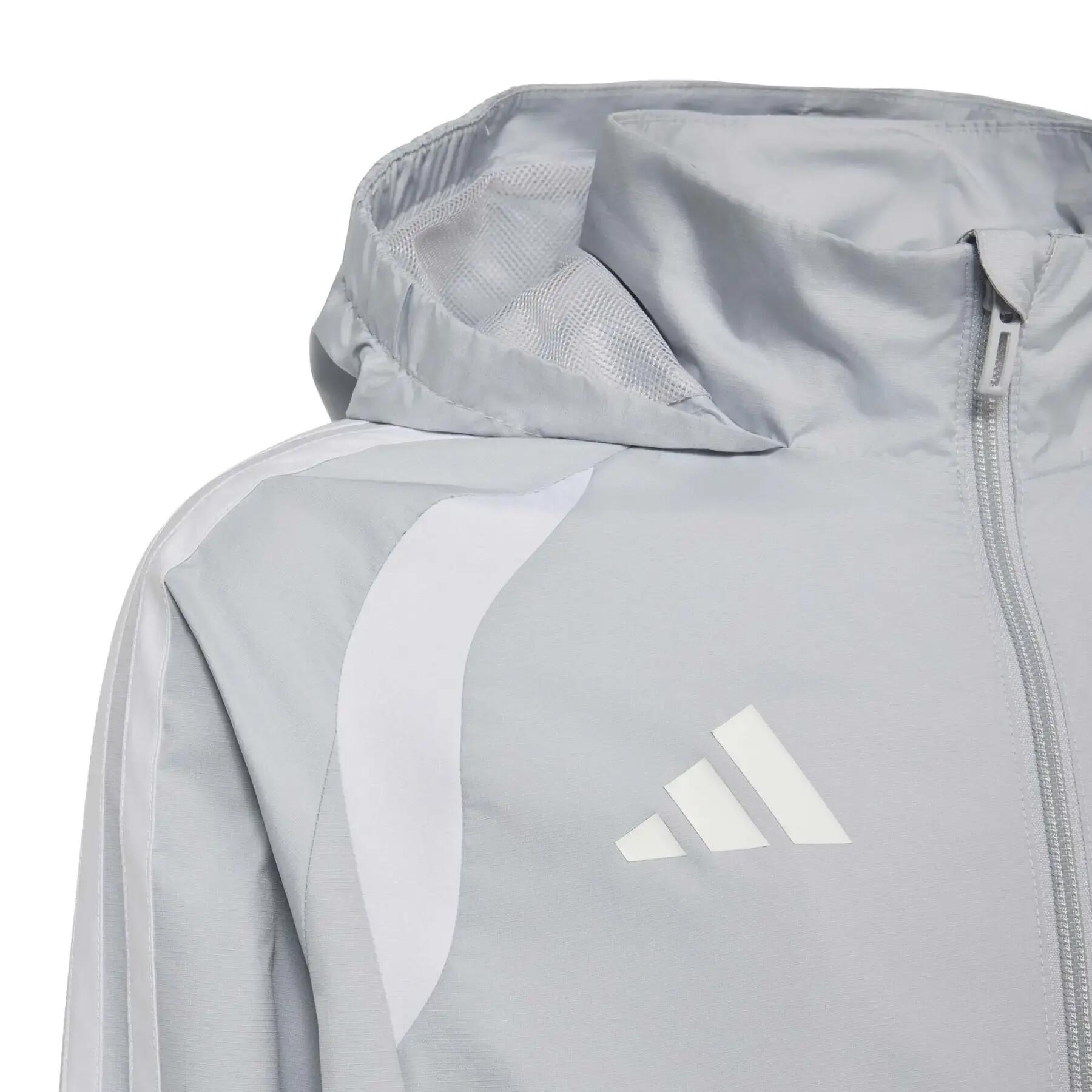 adidas Tiro 26 League gyerek széldzseki, kapucnis, teljes cipzár 3/7
