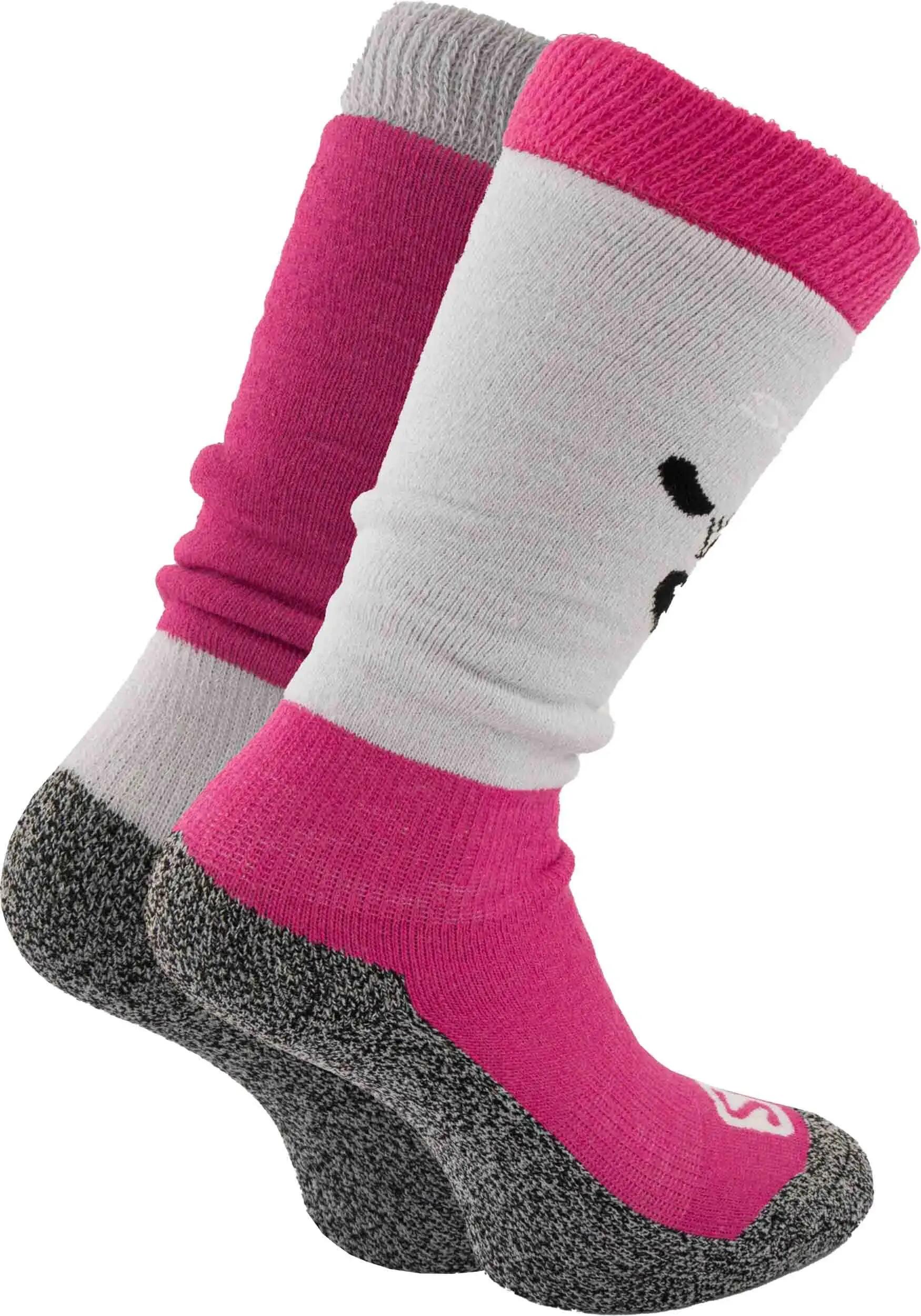 Salomon Jr Diablo M 2-pack Grijs/roze roze 35-38 2/2