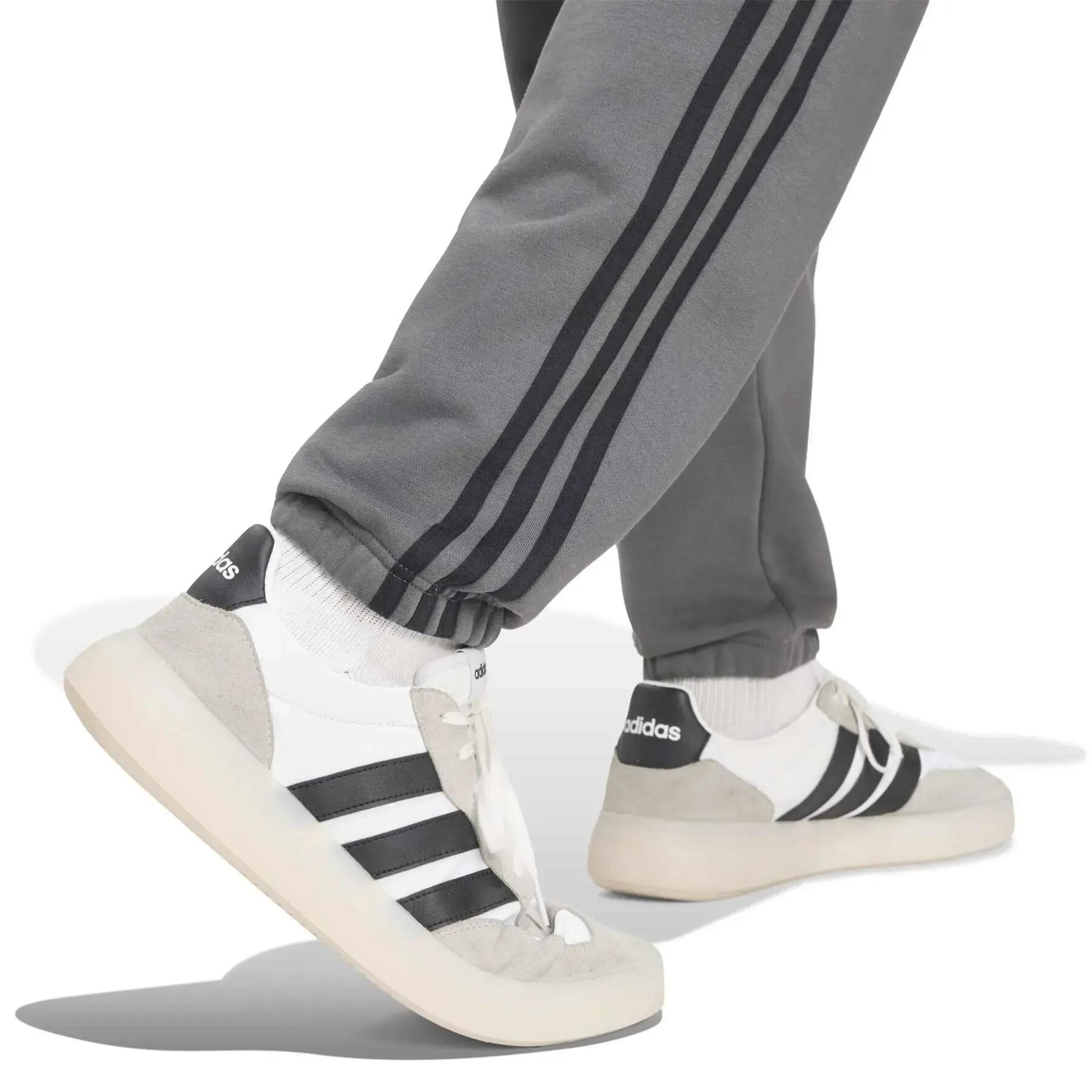 Pantaloni sportivi tapered adidas Essentials 3-Stripes Fleece Cuffed 6/11