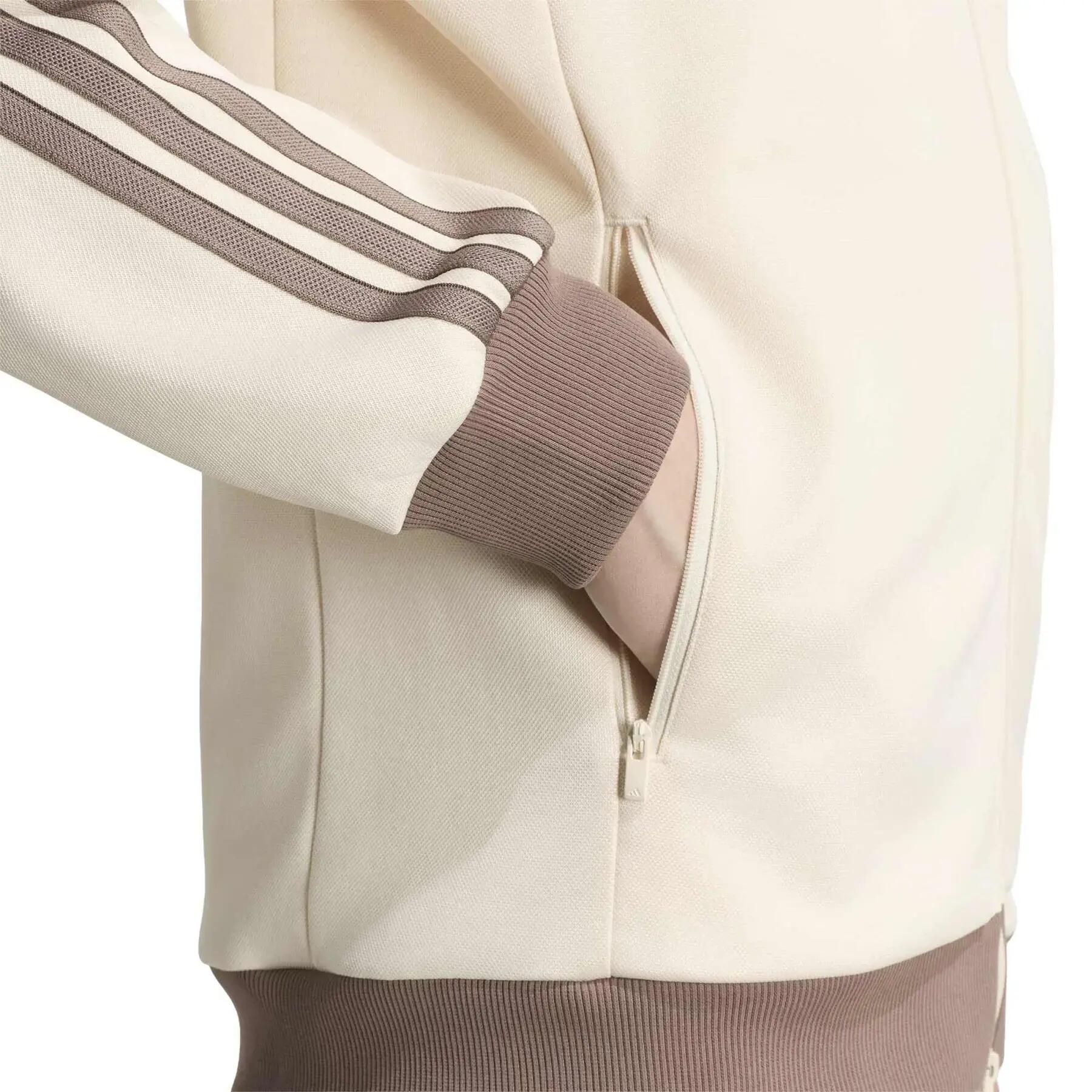Chaqueta chándal - Casual - Hombre - Piqué, Cremallera - Beige 6/6