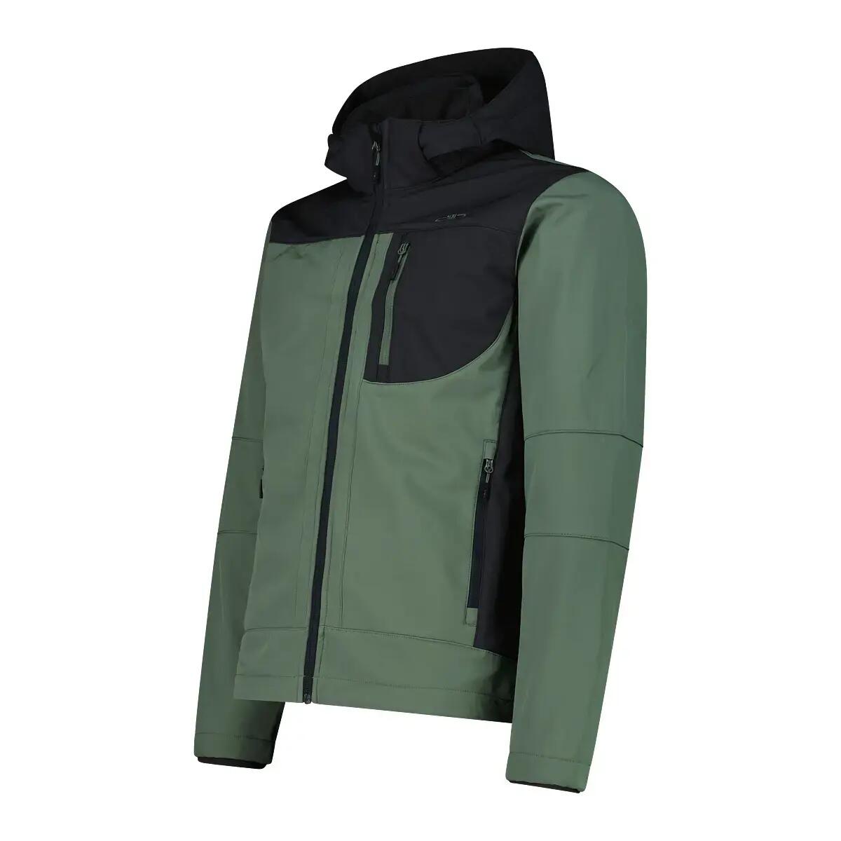 Giacca a vento softshell con cappuccio removibile CMP 3/5