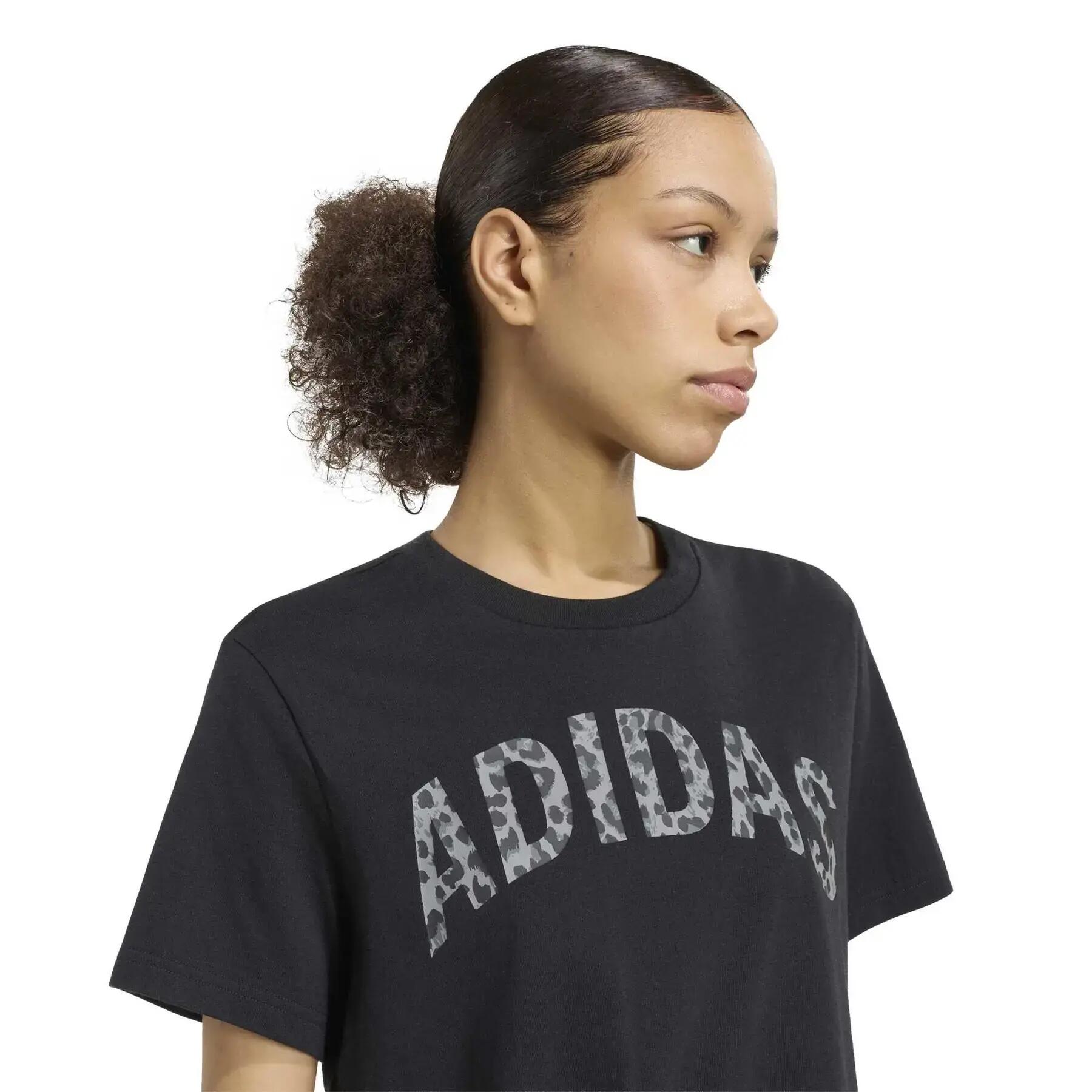 T-shirt femme adidas Animal Loose Graphic 2 5/6