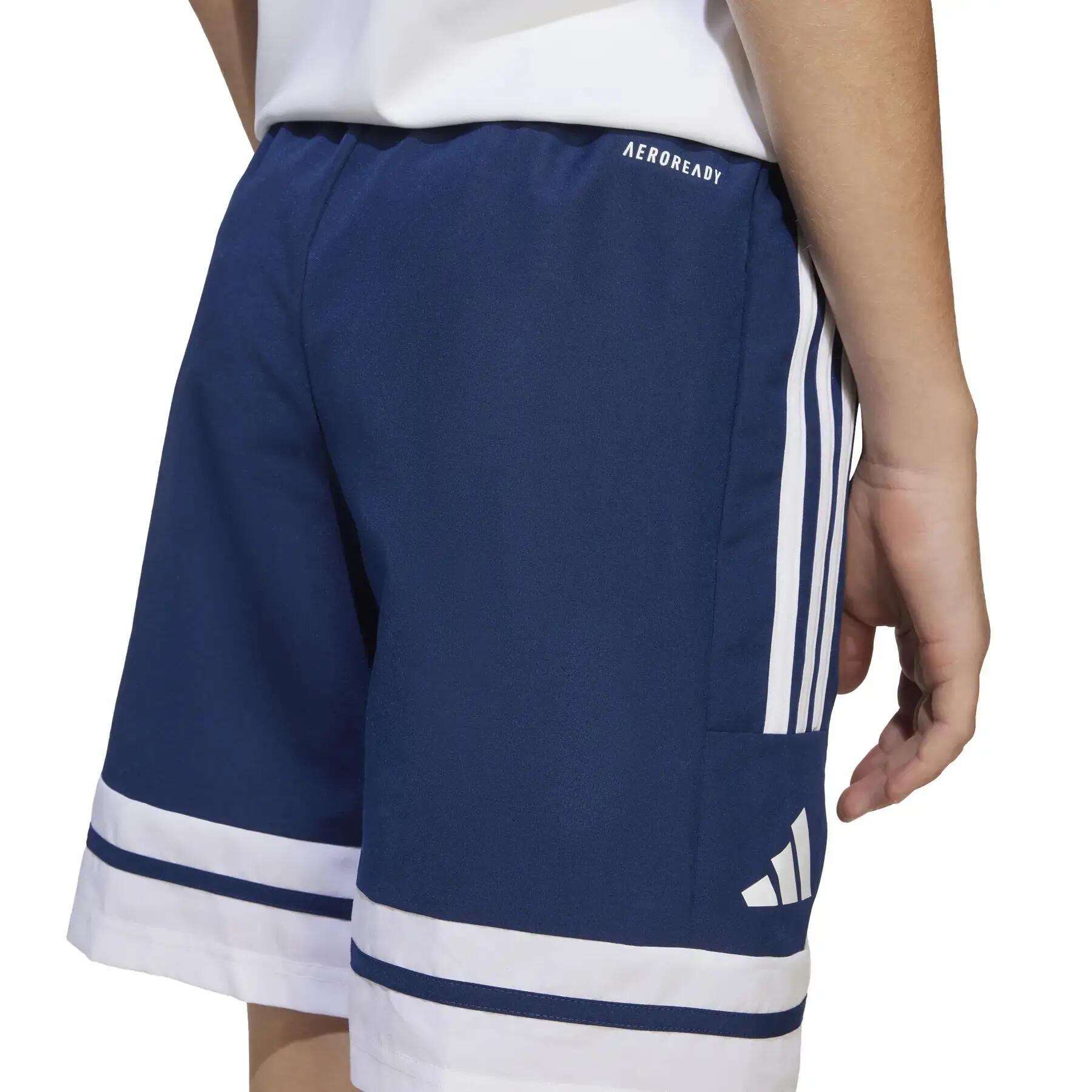 Short enfant adidas Squadra25 Downtime Woven 7/9