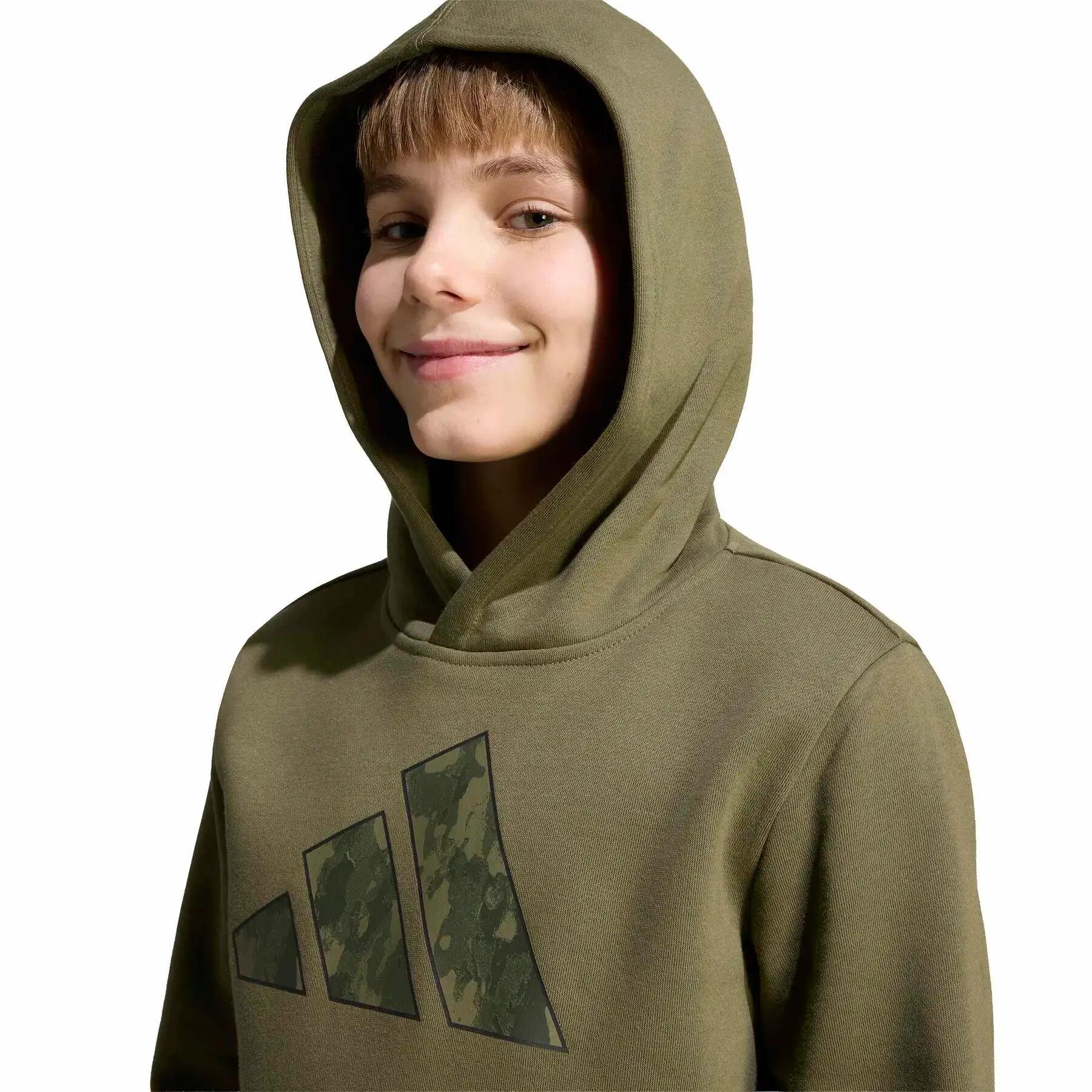 Sweat À Capuche Adidas Sport J Camo Hd Enfant 7/7