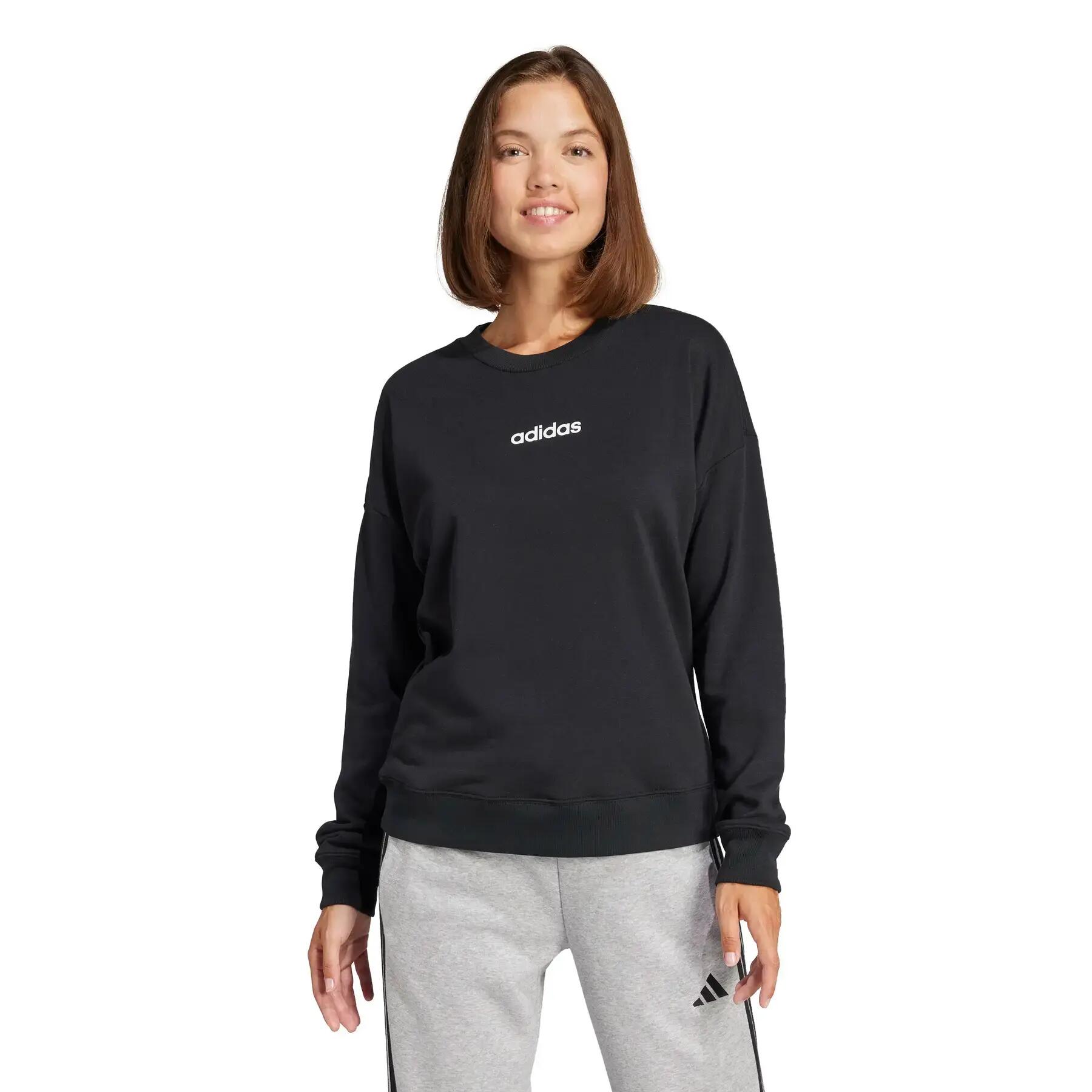 Sweatshirt Damen adidas Essentials Linear 2/6