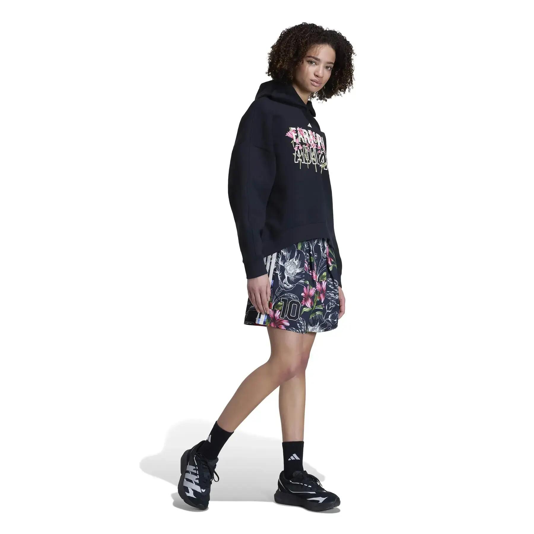 Felpa con cappuccio da donna adidas X Farm Rio 4/6
