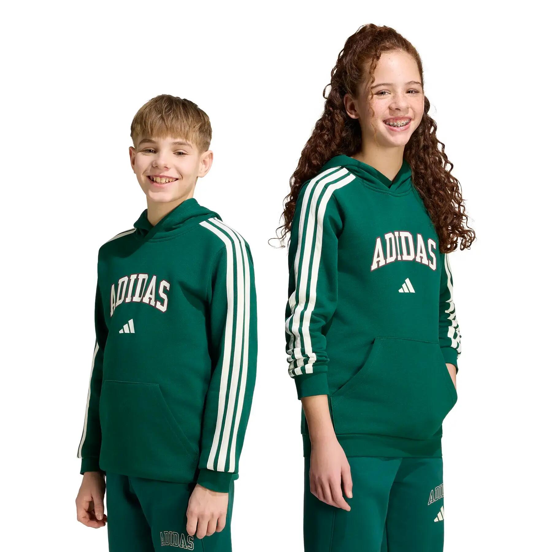 Sweatshirt à capuche enfant adidas Codes Collegiate Graphic 3/7