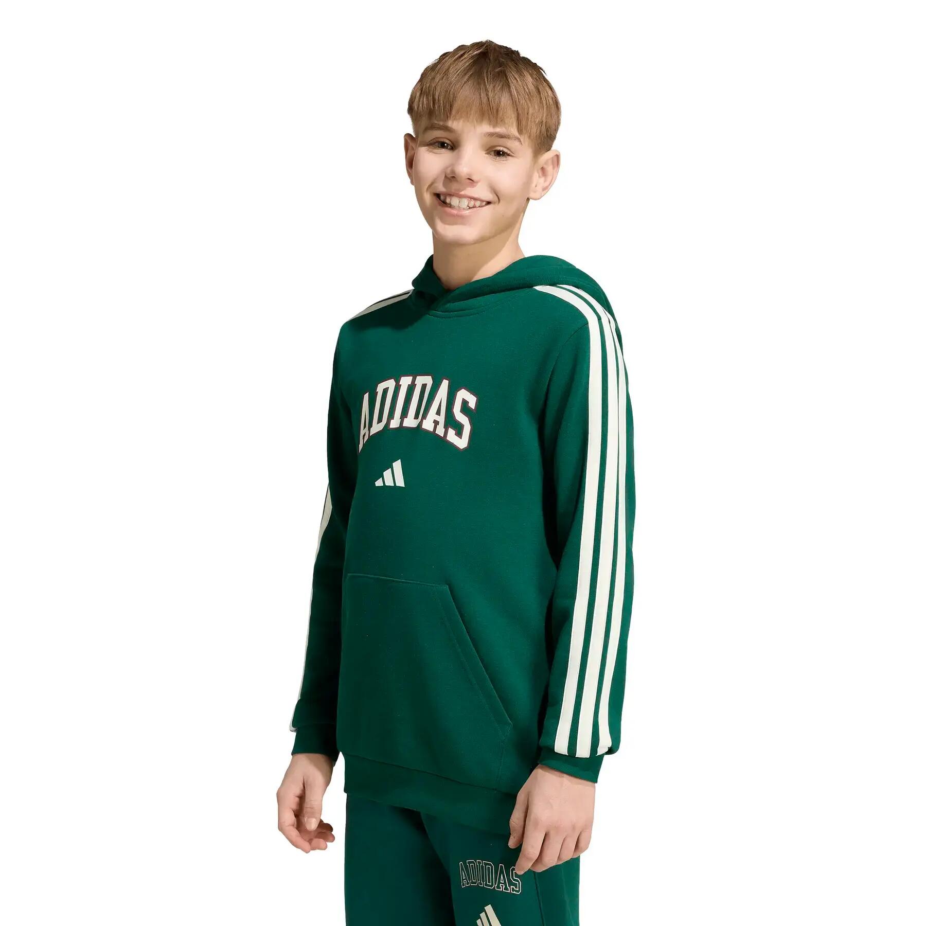 Sweatshirt à capuche enfant adidas Codes Collegiate Graphic 2/7