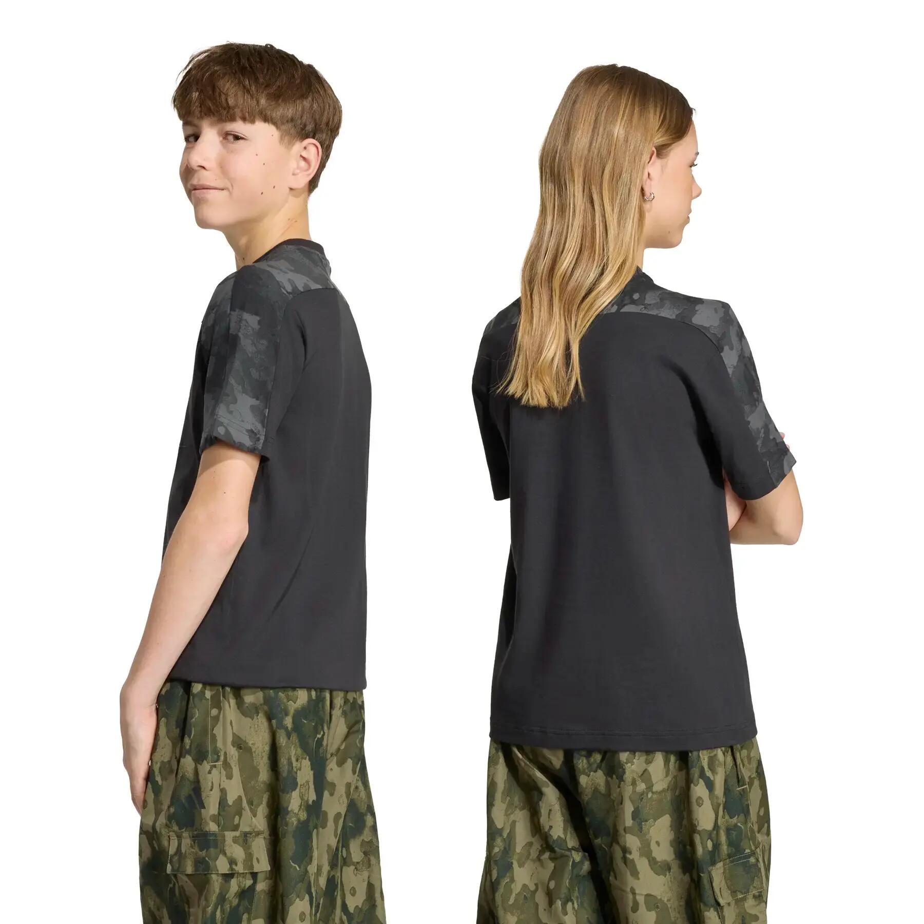 T-Shirt Adidas Sport J  Camo T Kind 6/7