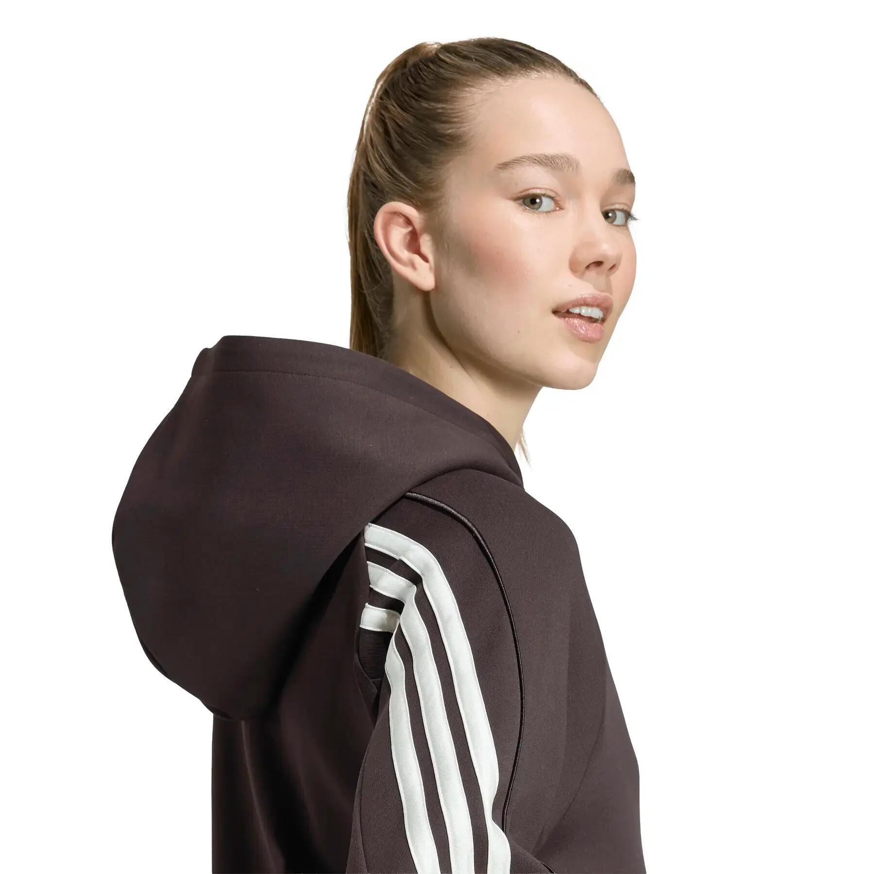 Sweat-shirts en molleton pour hommes Adidas Stadium Marron. 6/6
