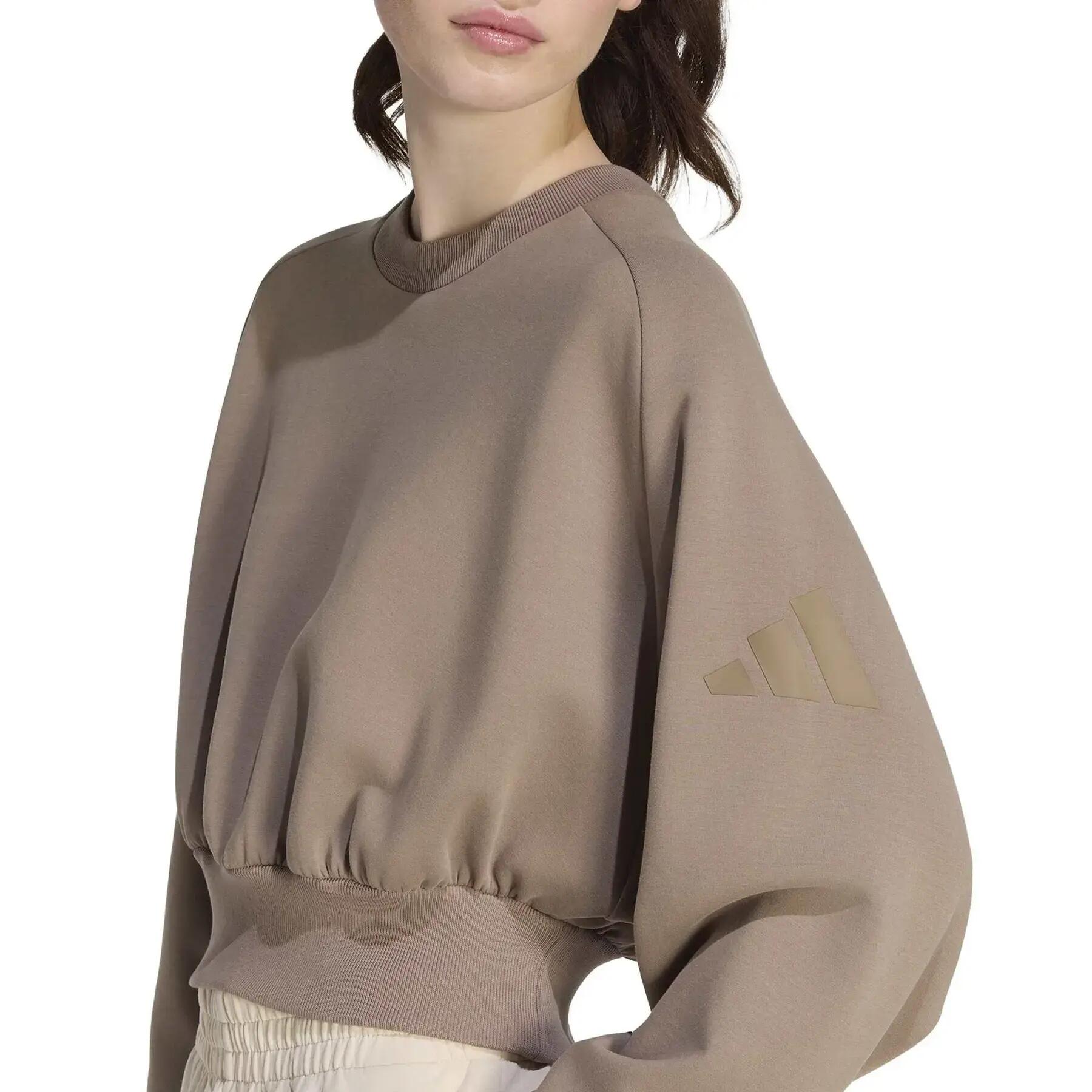 Dames sweatshirt adidas Soft Lux 6/6