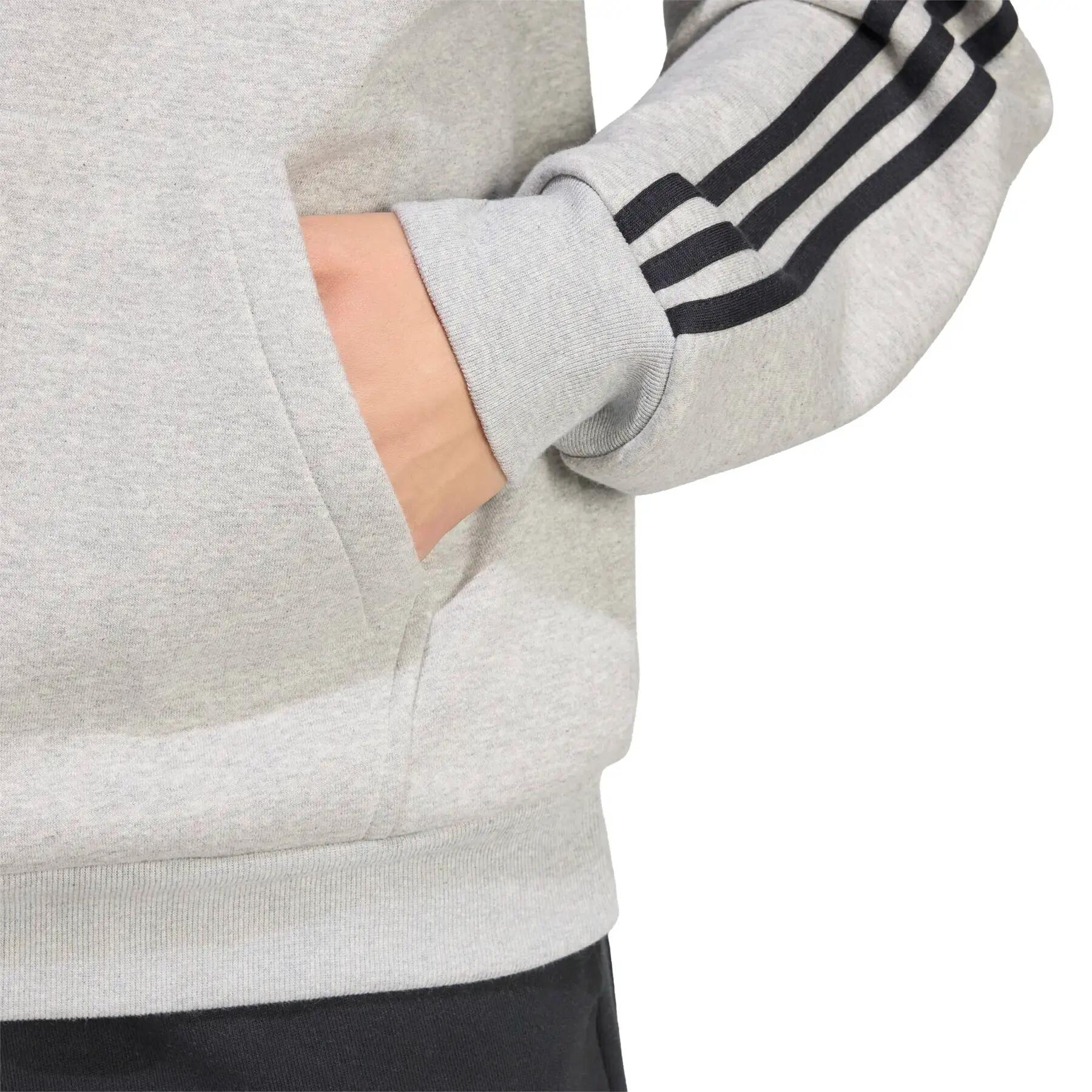 Pulls polaires pour hommes Adidas Essentials Gris 6/6
