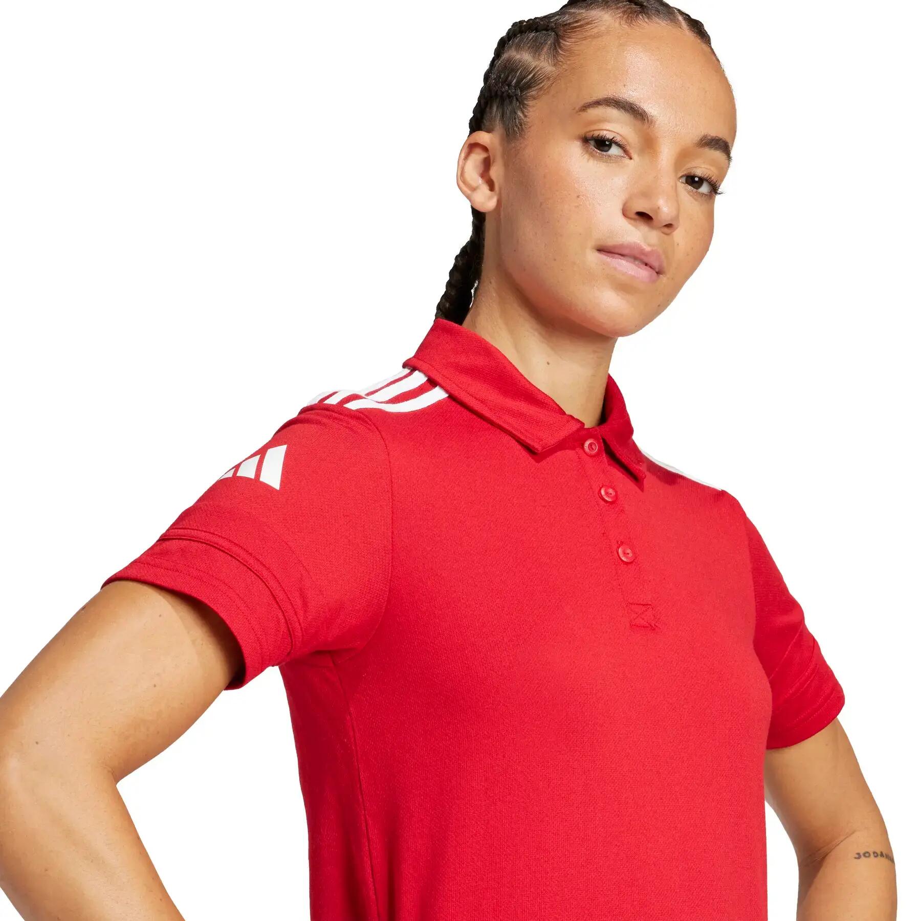 Polo cotton femme adidas Squadra25 5/8