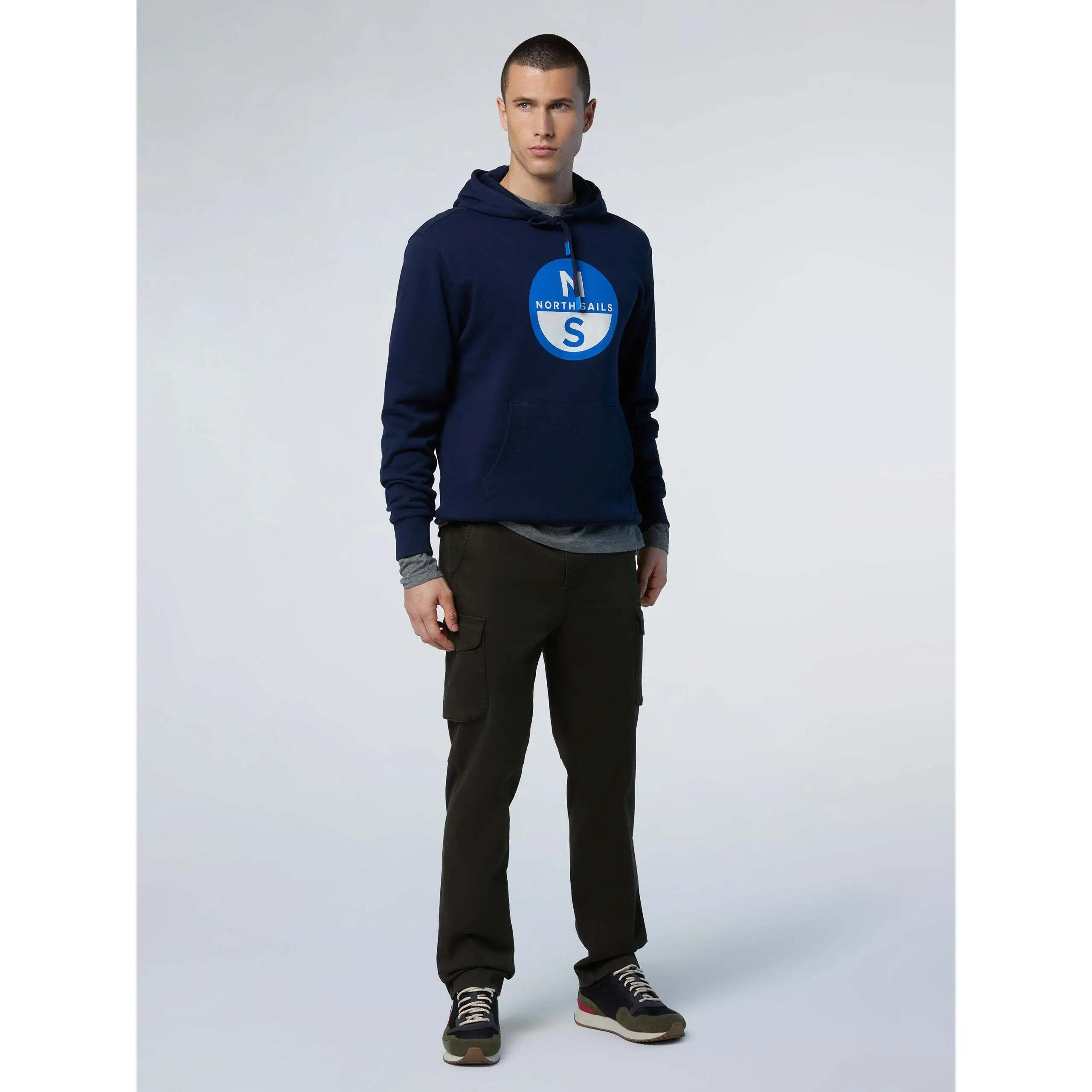 Felpa con cappuccio North Sails W/Graphic 5/6