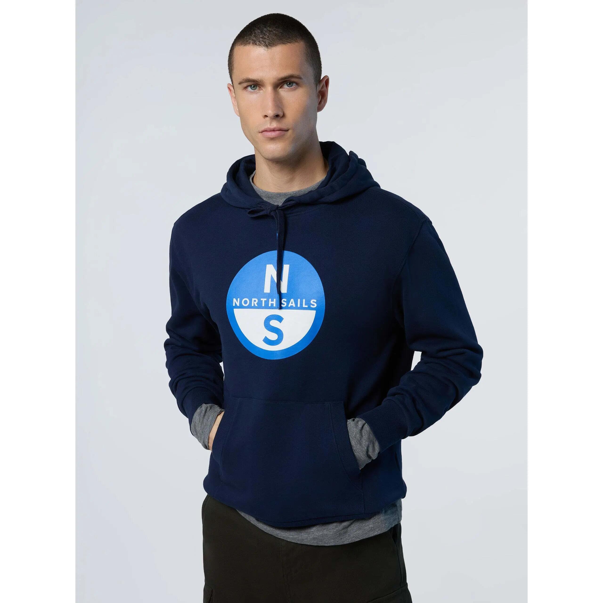 Felpa con cappuccio North Sails W/Graphic 3/6