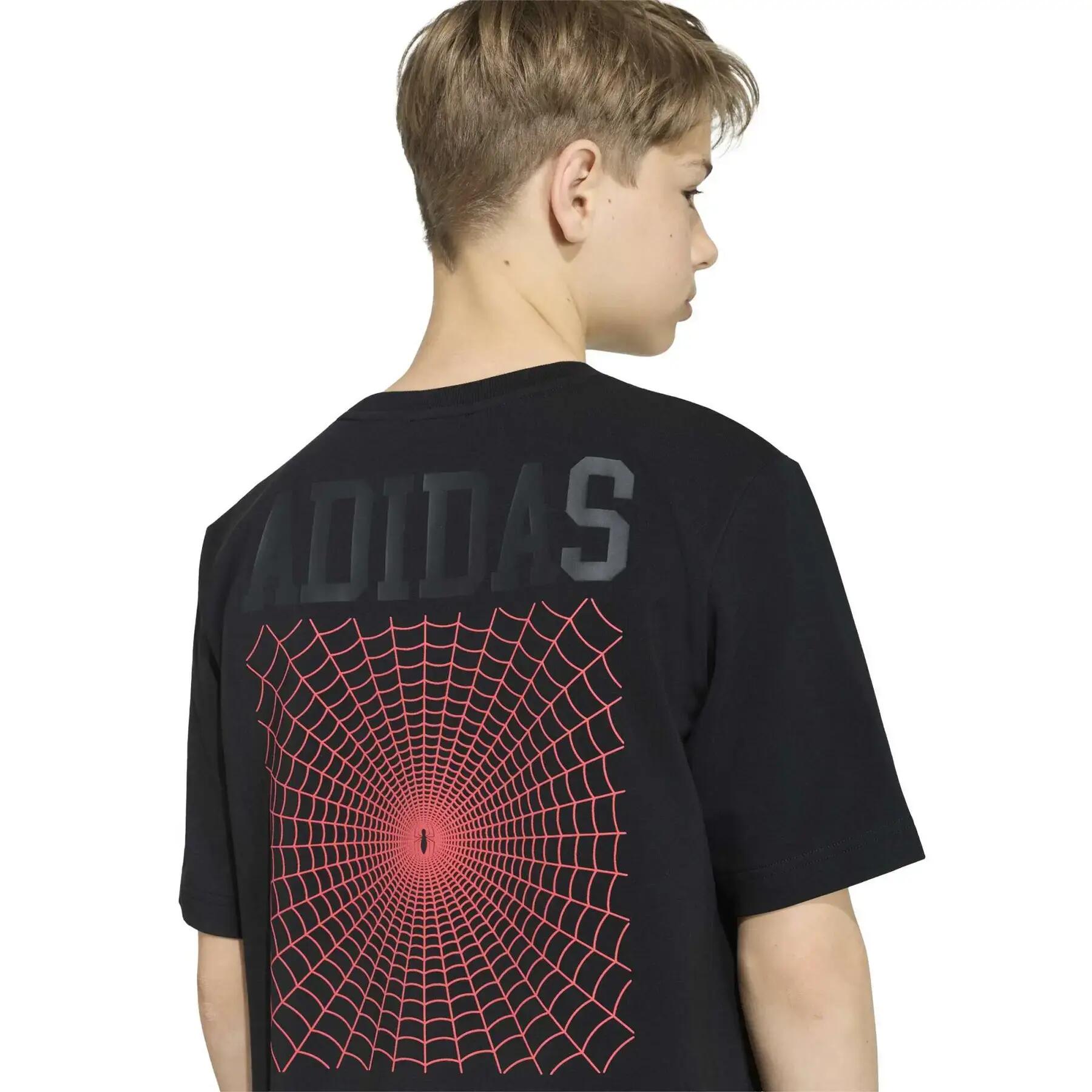 T-shirt adidas Marvel Spider-Man com gráfico 7/7
