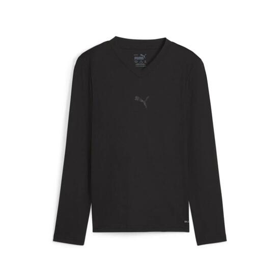 T-shirt thermique PUMA TeamGOAL 659041-03 noir polyester recyclé