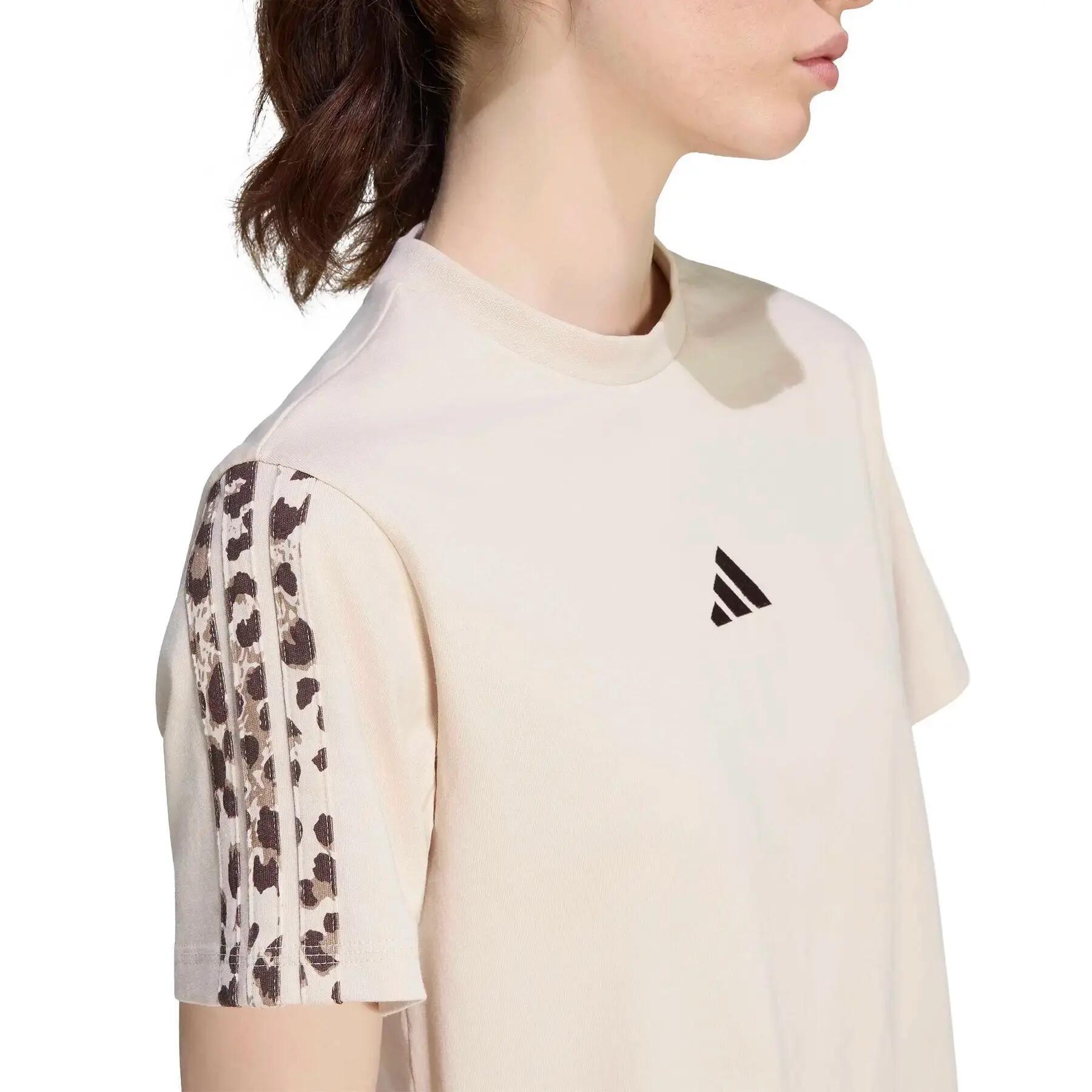 T-shirt stampato animale donna adidas Essentials 3-Stripes 6/6