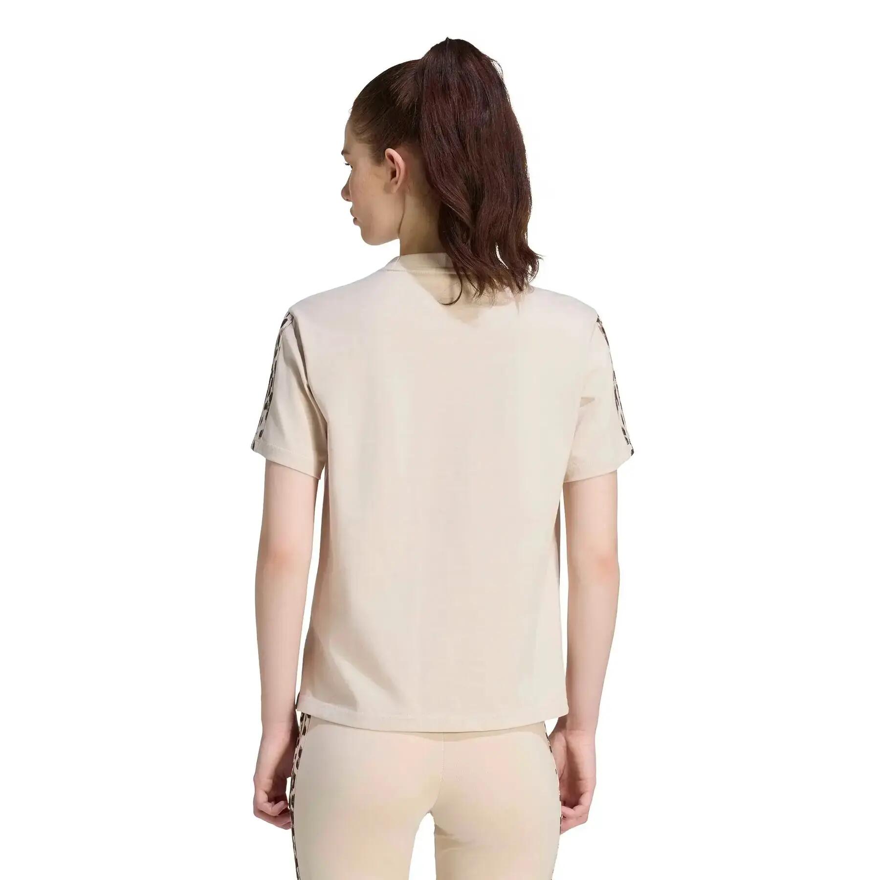 T-shirt stampato animale donna adidas Essentials 3-Stripes 4/6