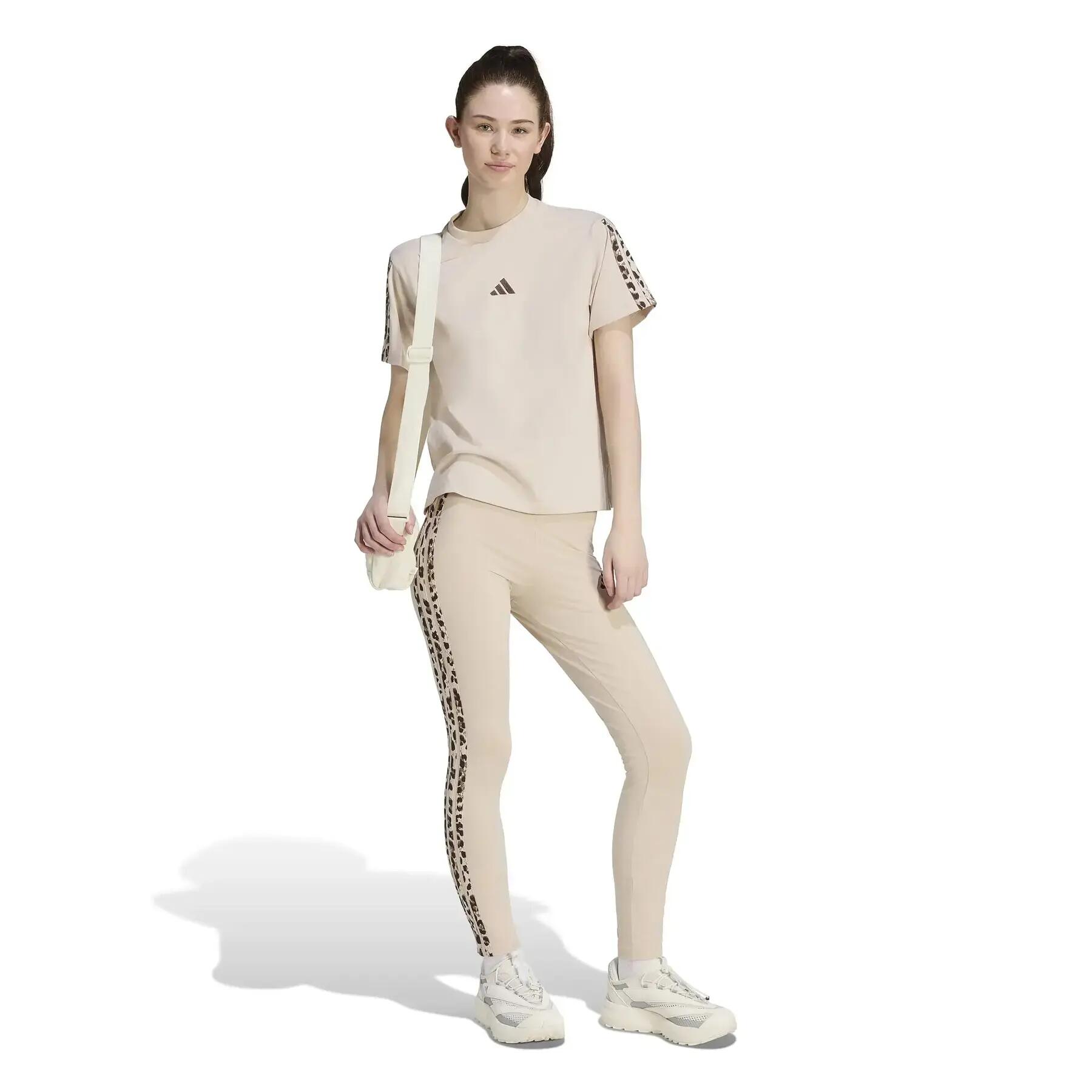 T-shirt stampato animale donna adidas Essentials 3-Stripes 3/6