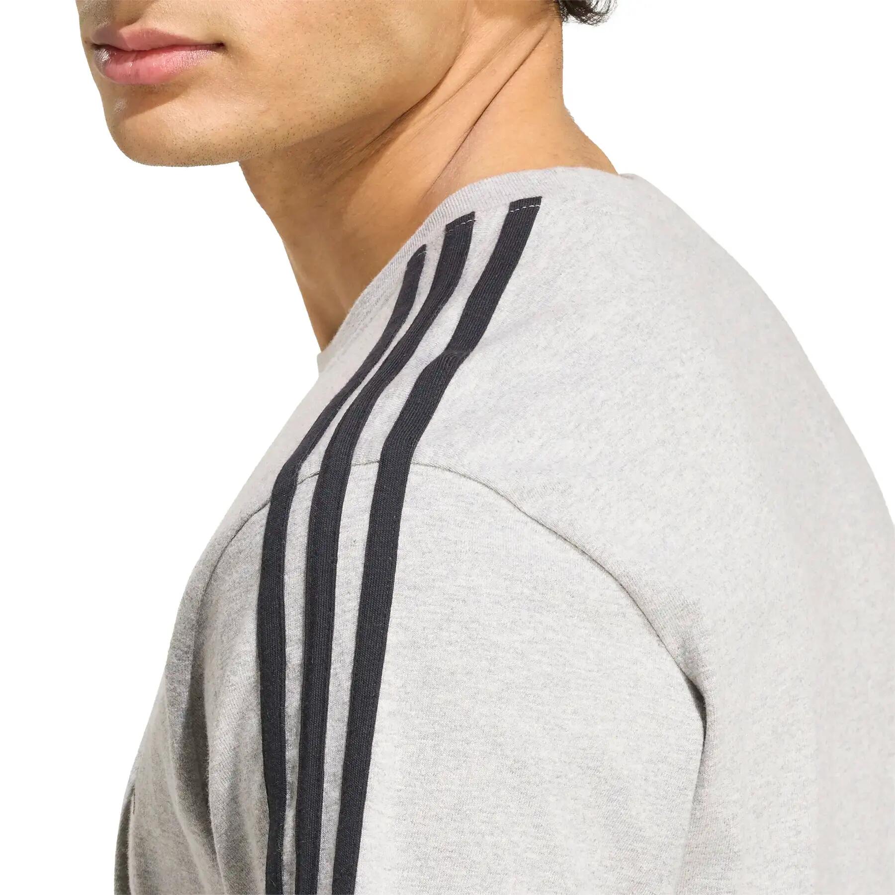 Essentials 3-Stripes Single Jersey Left Chest Branded T-Shirt 6/6