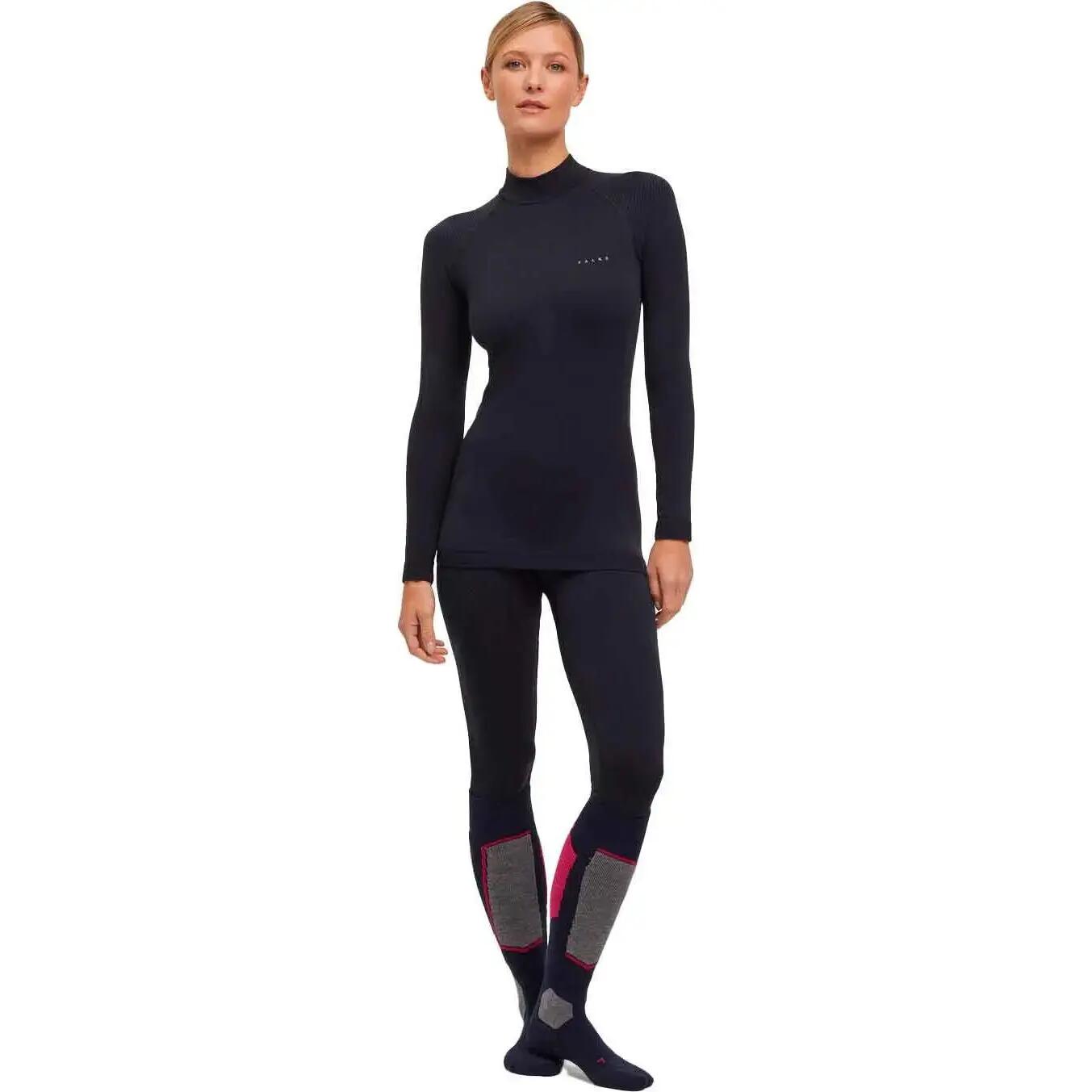 Dames-T-shirt met lange mouwen Falke Warm 3/7