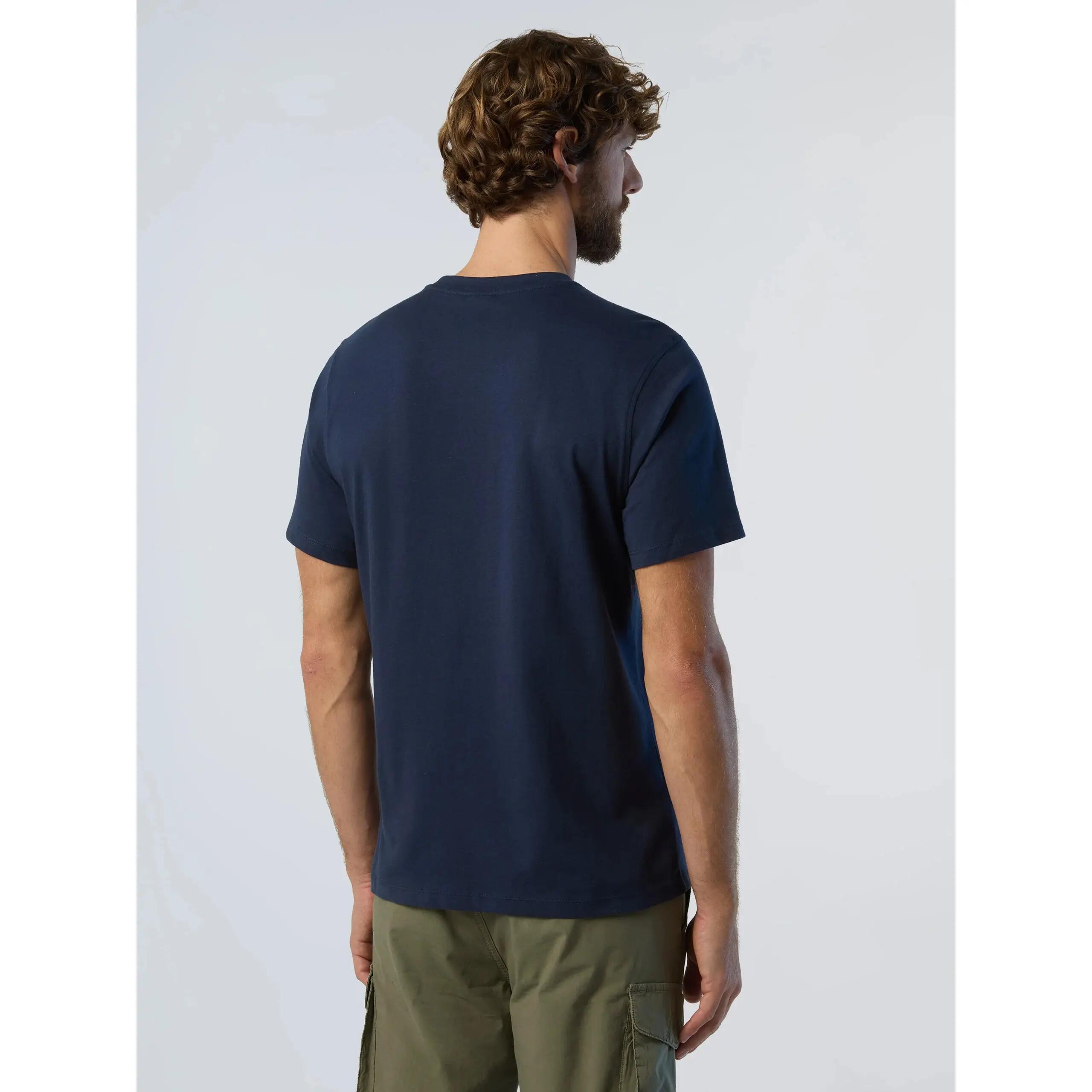 T-shirt con grande logo stampato North Sails Basic 5/6