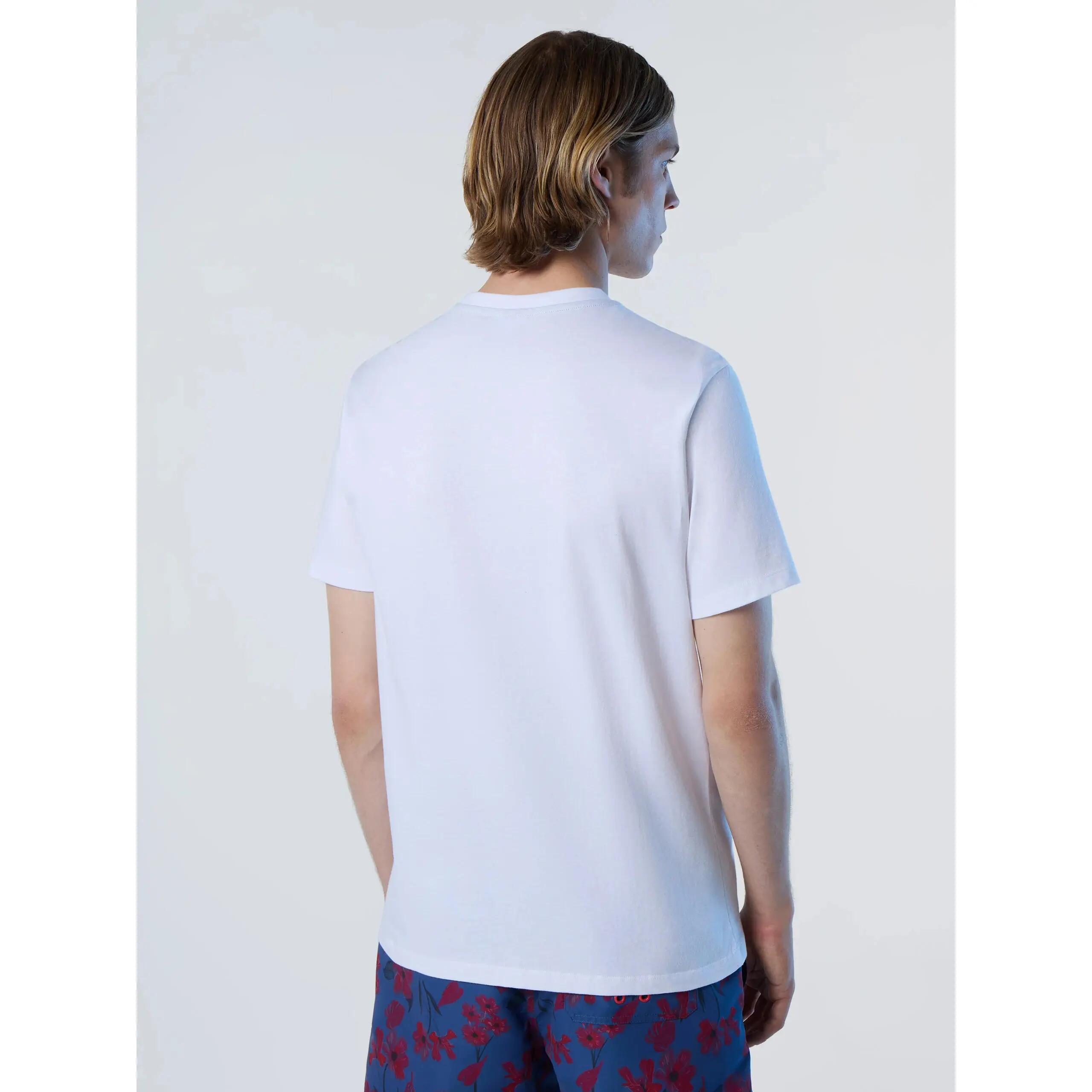 Camiseta con logotipo impreso de gran tamaño North Sails Basic 5/6