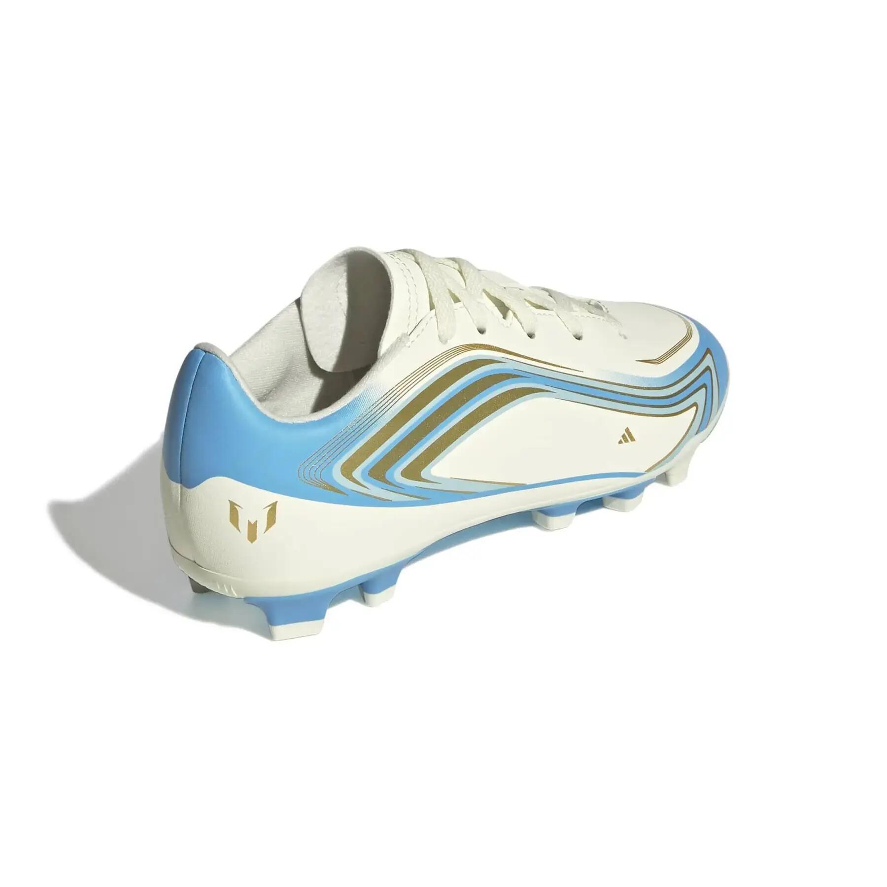 Chaussures de football enfant adidas F50 Messi Club FG/MG 3/7