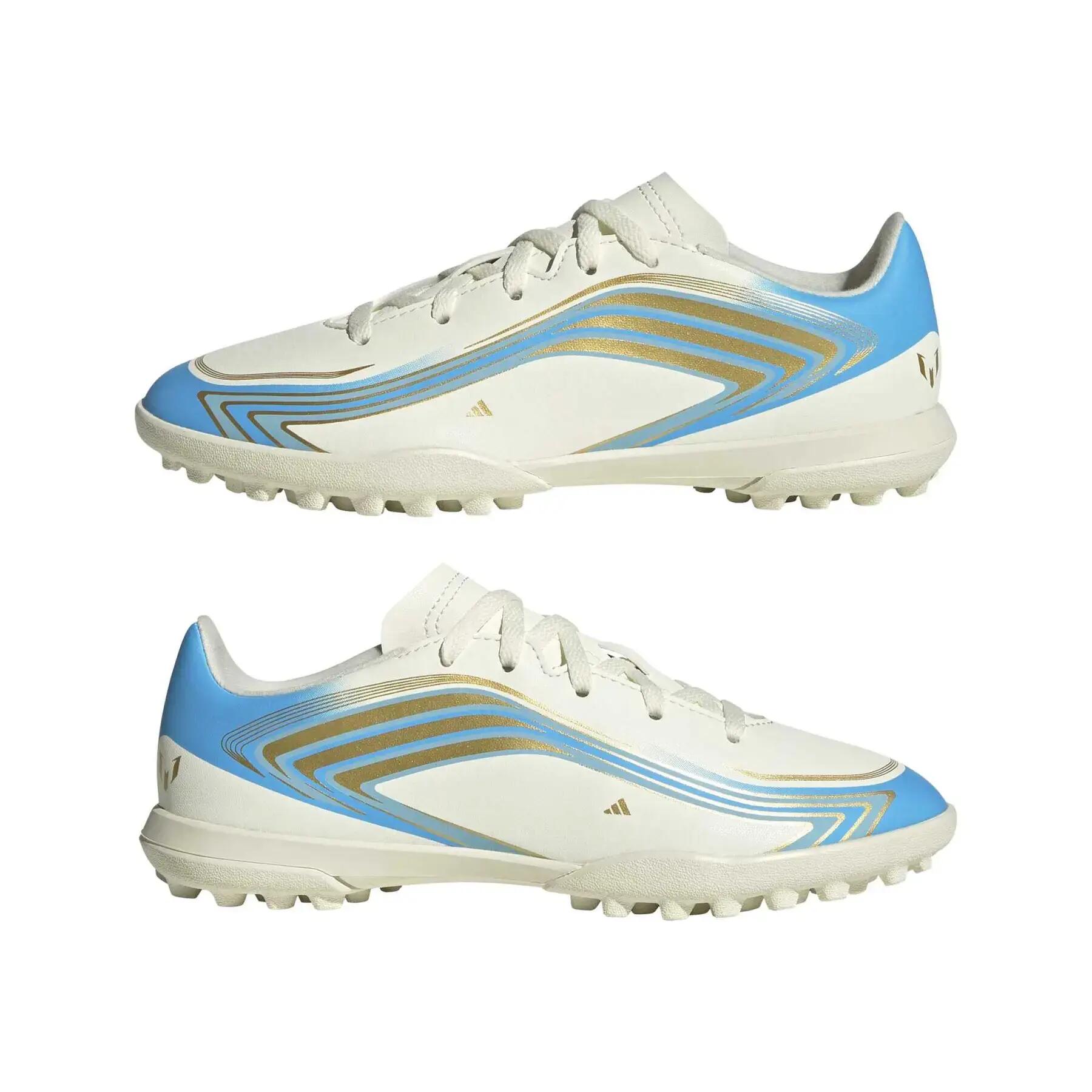 Sapatos de futebol para crianças adidas F50 Messi Club TF 4/7